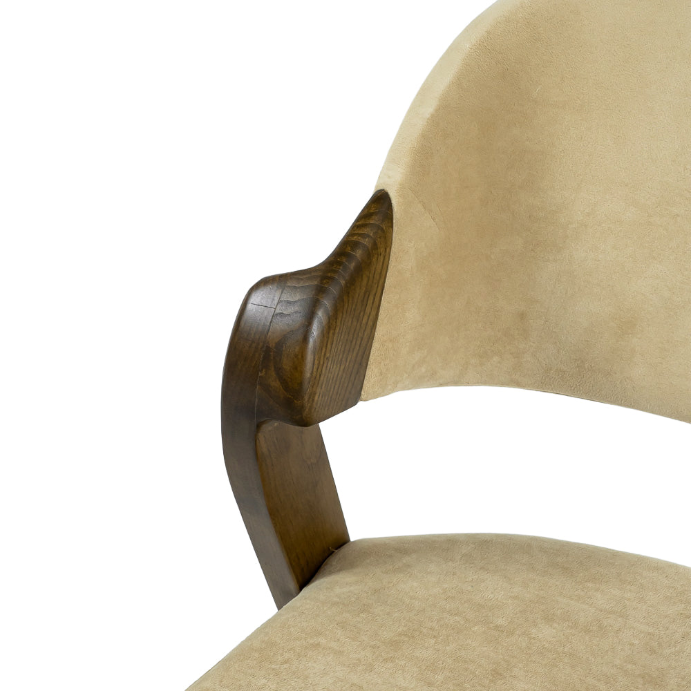 Pandora Solid Ash Wood Chair - Pand01 - Chairs - ebarza Furniture UAE | Shop Modern Furniture in Abu Dhabi & Dubai - مفروشات ايبازرا في الامارات | تسوق اثاث عصري وديكورات مميزة في دبي وابوظبي
