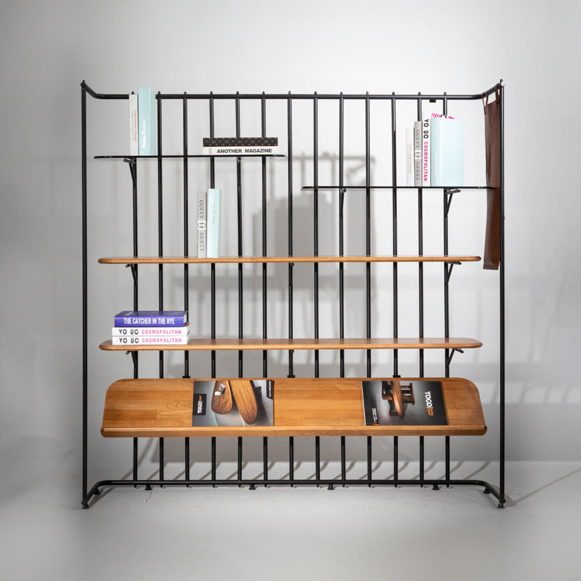 Pars Bookcase PB-001 - Bookcases - ebarza Furniture UAE | Shop Modern Furniture in Abu Dhabi & Dubai - مفروشات ايبازرا في الامارات | تسوق اثاث عصري وديكورات مميزة في دبي وابوظبي