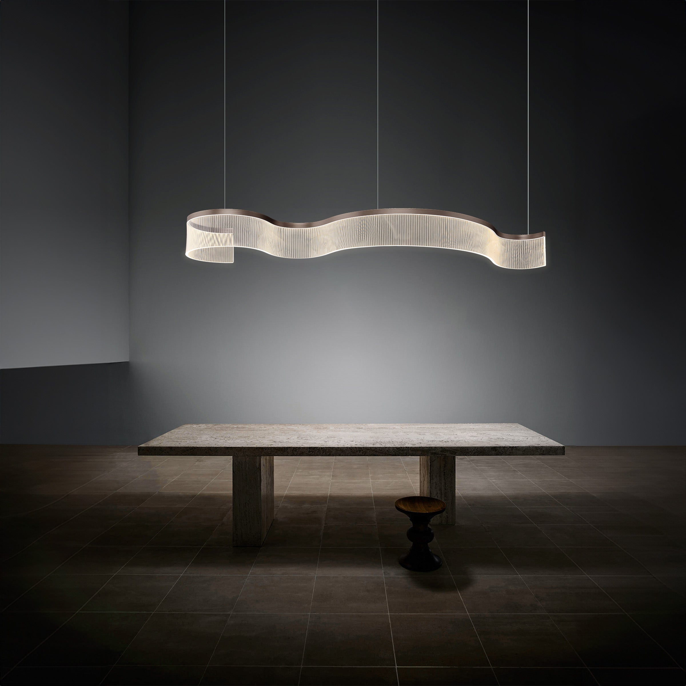 Warm Glow Pendant Lamp 150*43.5cm MA05807PB-001-DZ2 - Pendant Lamps - ebarza Furniture UAE | Shop Modern Furniture in Abu Dhabi & Dubai - مفروشات ايبازرا في الامارات | تسوق اثاث عصري وديكورات مميزة في دبي وابوظبي