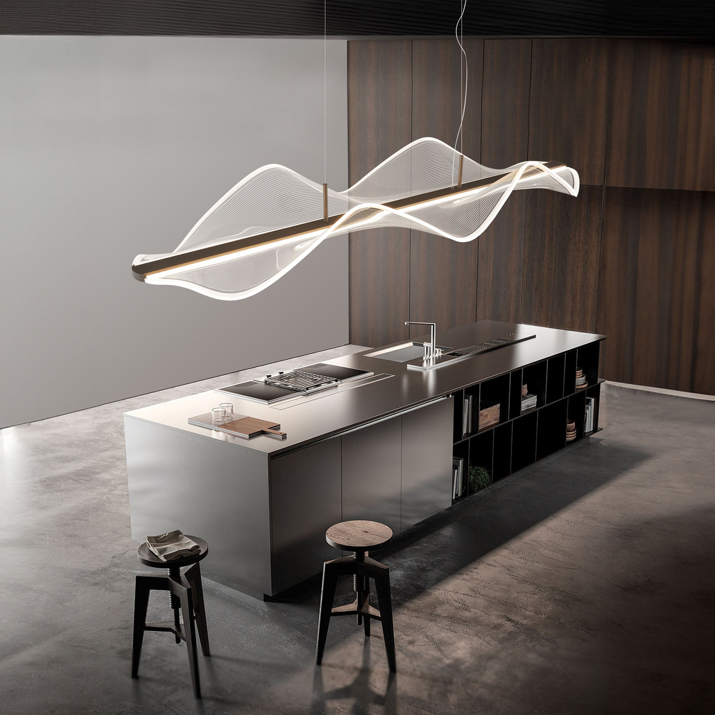 Cloud Pendant Lamp MA05819PB-001 - Pendant Lamps - ebarza Furniture UAE | Shop Modern Furniture in Abu Dhabi & Dubai - مفروشات ايبازرا في الامارات | تسوق اثاث عصري وديكورات مميزة في دبي وابوظبي