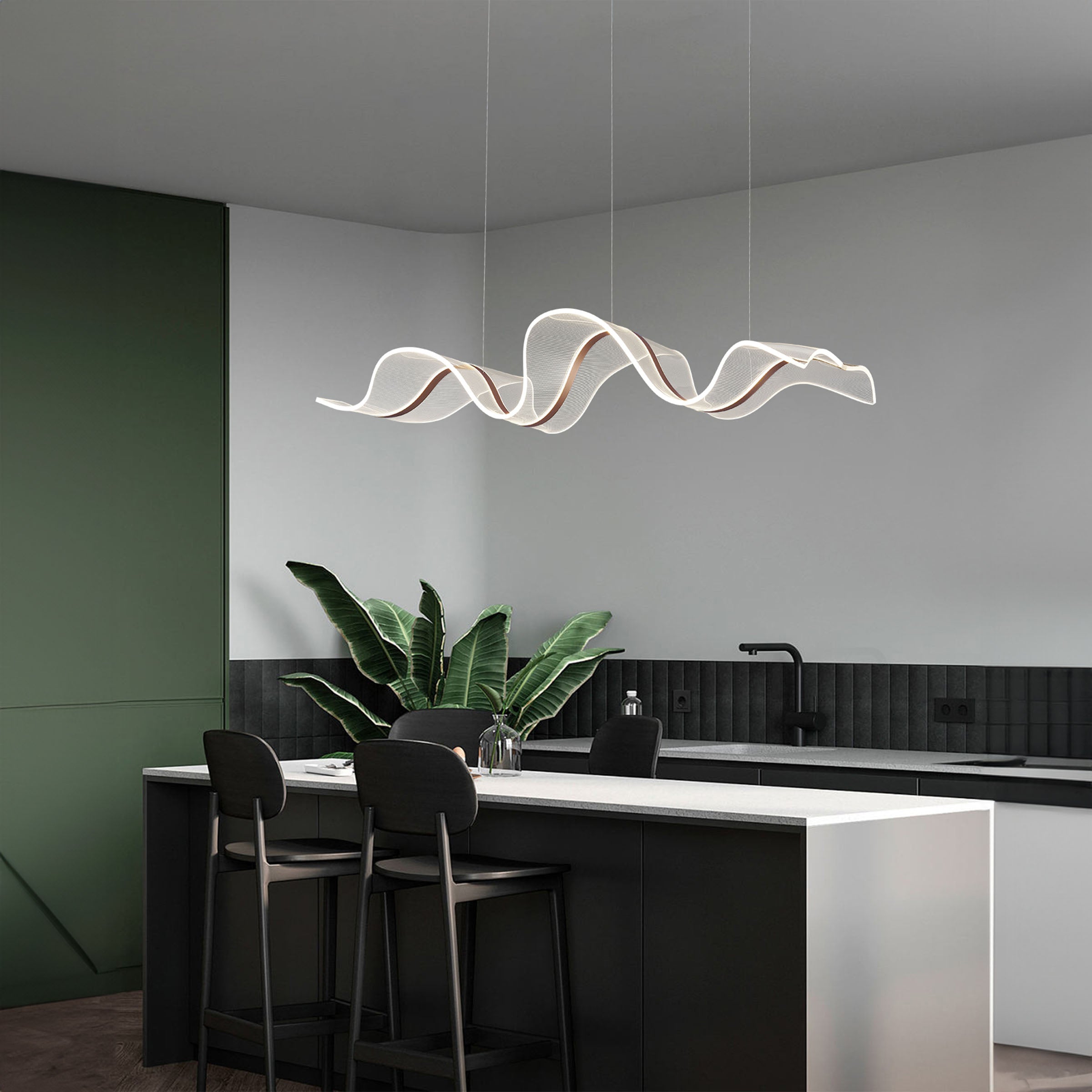 Cosmic Twister Pendant Lamp MK5890P-001 - Pendant Lamps - ebarza Furniture UAE | Shop Modern Furniture in Abu Dhabi & Dubai - مفروشات ايبازرا في الامارات | تسوق اثاث عصري وديكورات مميزة في دبي وابوظبي