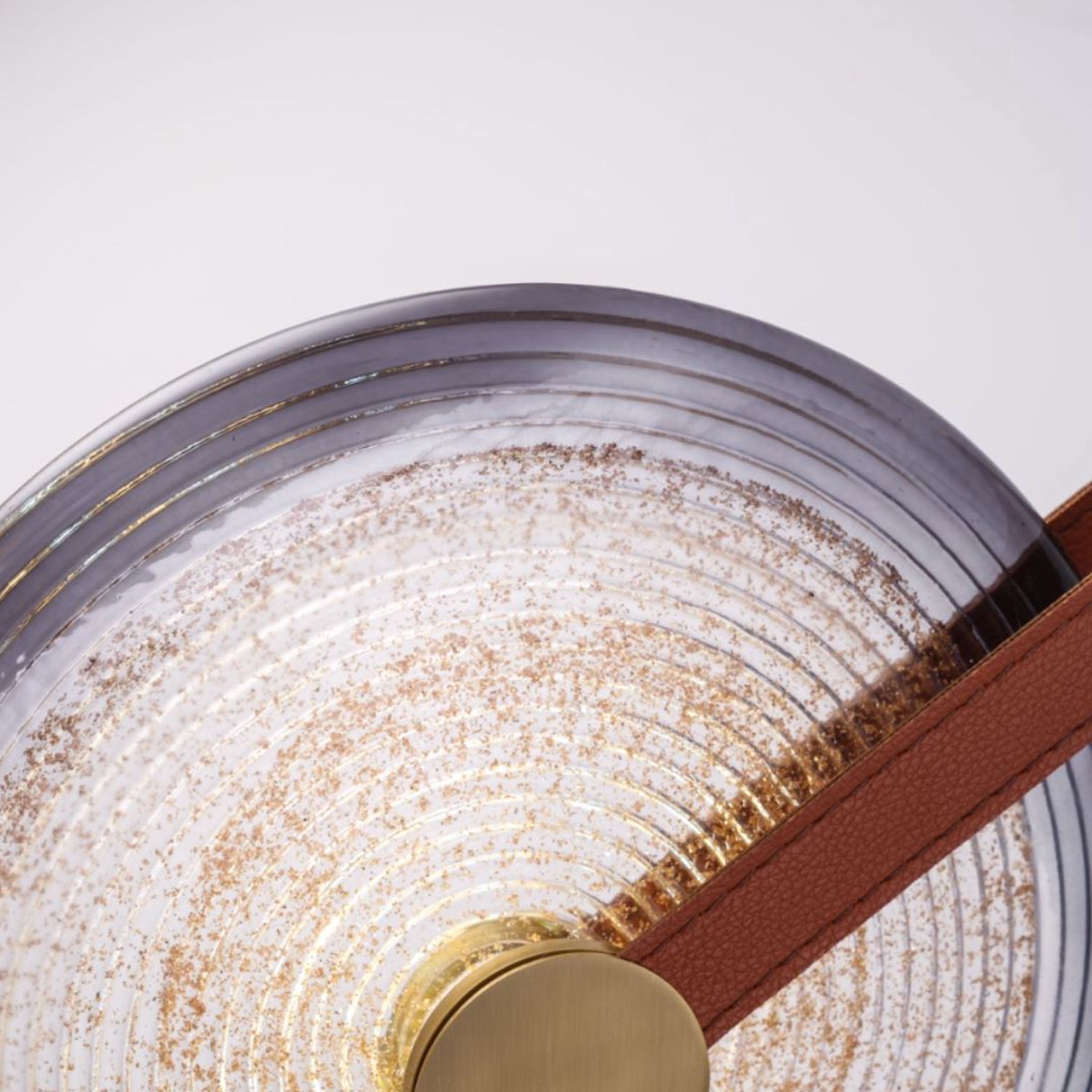 Pre-order 35 Days Delivery Aqua Gem Pendant Lamp Orange Leather Dia25CM CY-DD-1048-30 - Pendant Lamps - ebarza Furniture UAE | Shop Modern Furniture in Abu Dhabi & Dubai - مفروشات ايبازرا في الامارات | تسوق اثاث عصري وديكورات مميزة في دبي وابوظبي