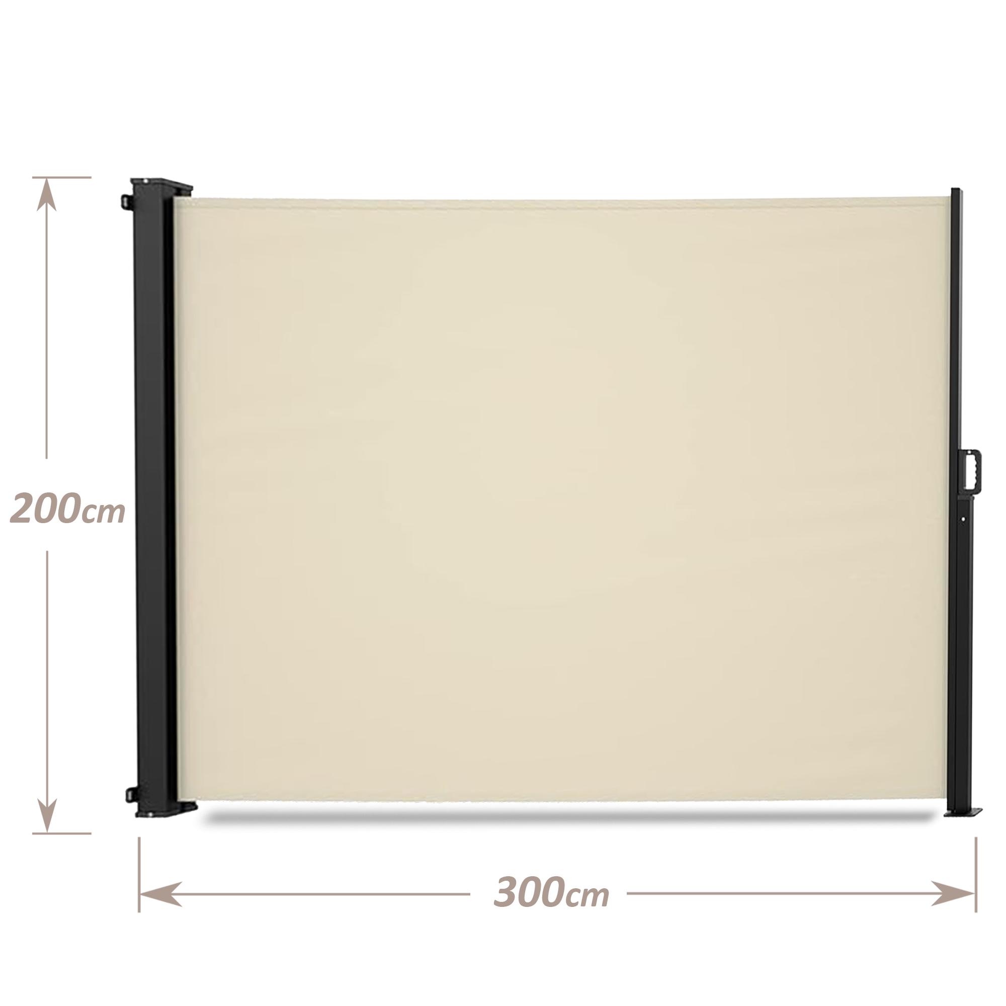 Single Side Awning 1830 (Side Awning) - Partitions - ebarza Furniture UAE | Shop Modern Furniture in Abu Dhabi & Dubai - مفروشات ايبازرا في الامارات | تسوق اثاث عصري وديكورات مميزة في دبي وابوظبي