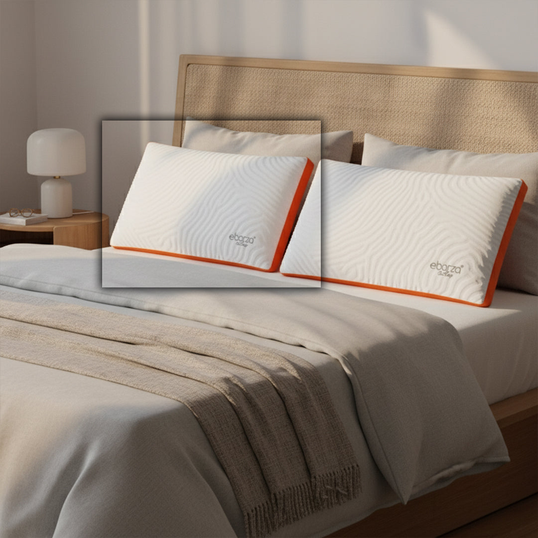 Pre-order 15 Days Delivery 45*70cm ebarza CuSleep Memory Pillow Z20250930-Copper - Cushions - ebarza Furniture UAE | Shop Modern Furniture in Abu Dhabi & Dubai - مفروشات ايبازرا في الامارات | تسوق اثاث عصري وديكورات مميزة في دبي وابوظبي