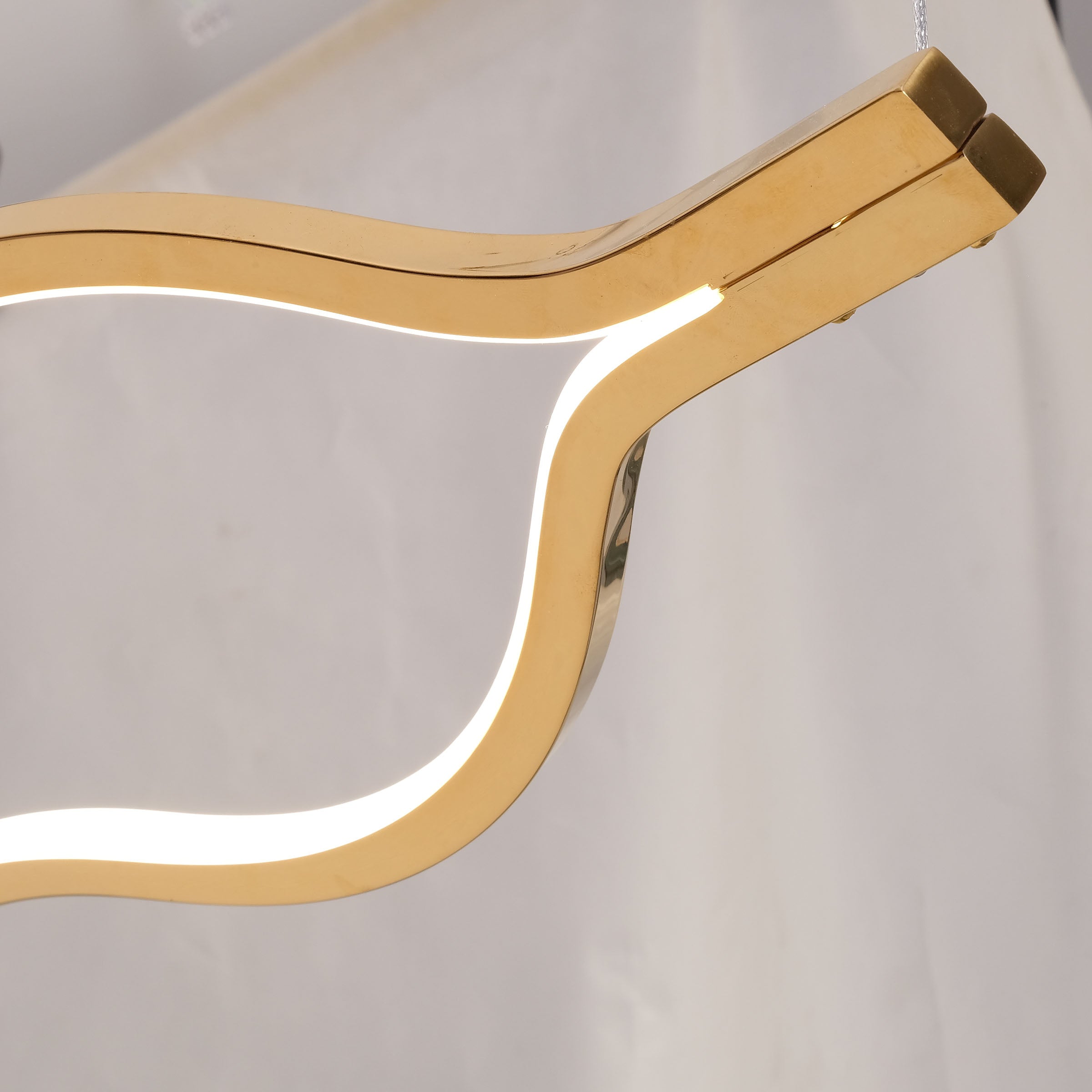 Pre-order 75 Days Delivery Infinity Orbit Stainless Steel Pendant Lamp CY-DD-1045 - Pendant Lamps - ebarza Furniture UAE | Shop Modern Furniture in Abu Dhabi & Dubai - مفروشات ايبازرا في الامارات | تسوق اثاث عصري وديكورات مميزة في دبي وابوظبي