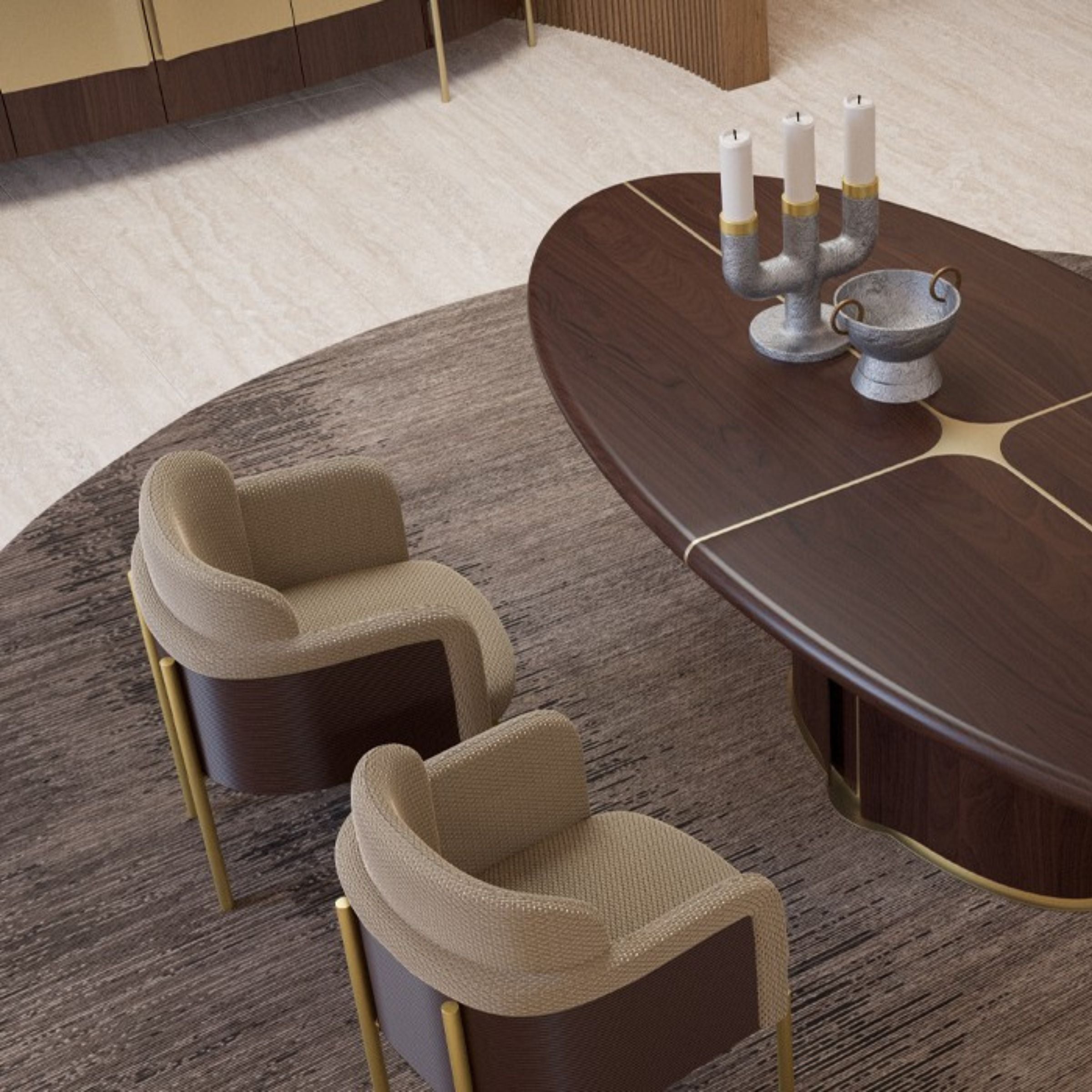 Vega Sideboard 268cm KONVEG001 - Sideboards - ebarza Furniture UAE | Shop Modern Furniture in Abu Dhabi & Dubai - مفروشات ايبازرا في الامارات | تسوق اثاث عصري وديكورات مميزة في دبي وابوظبي