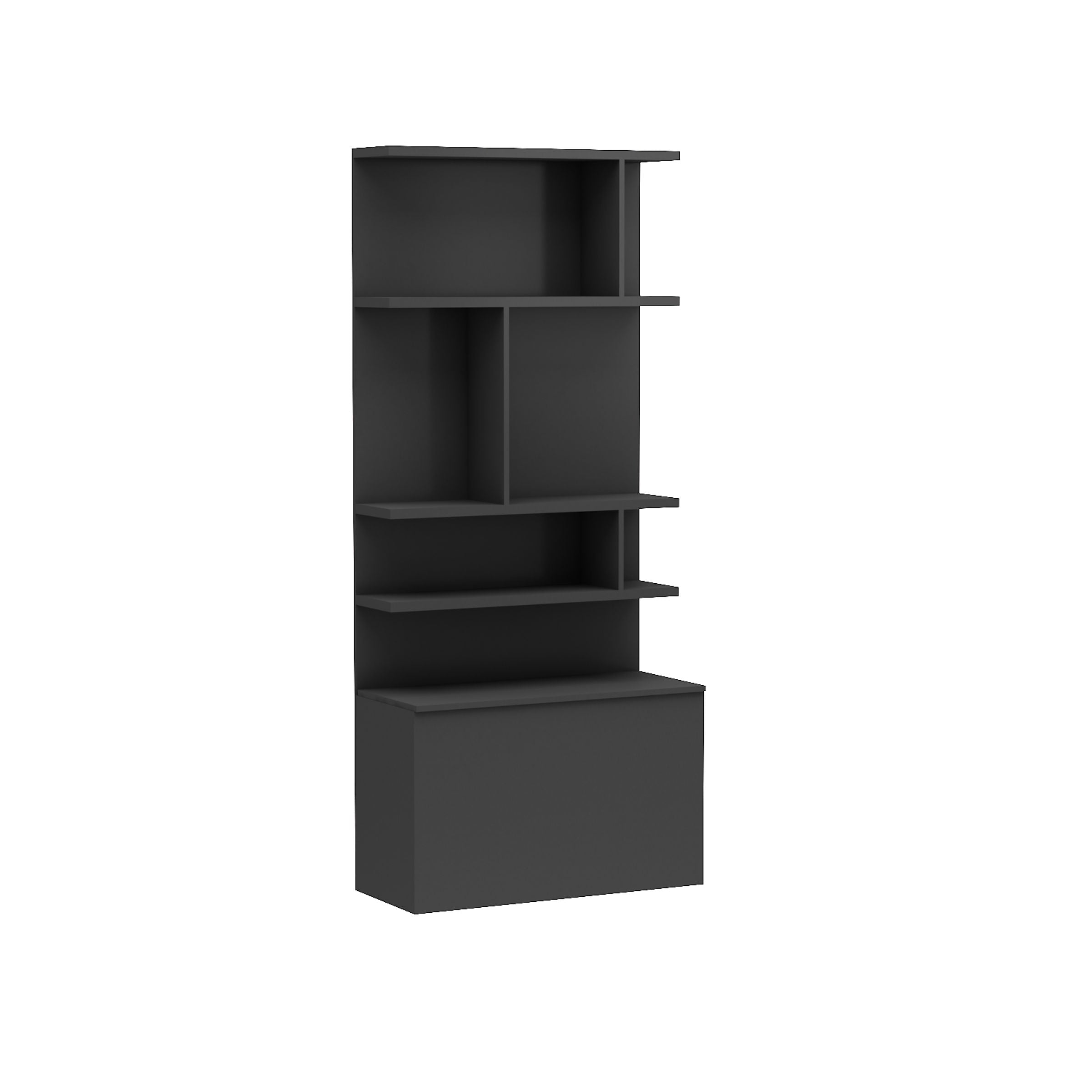 Nova Convertable Queen Sofabed with Shelves & Quality Mattress 250 - Bedsteads - ebarza Furniture UAE | Shop Modern Furniture in Abu Dhabi & Dubai - مفروشات ايبازرا في الامارات | تسوق اثاث عصري وديكورات مميزة في دبي وابوظبي