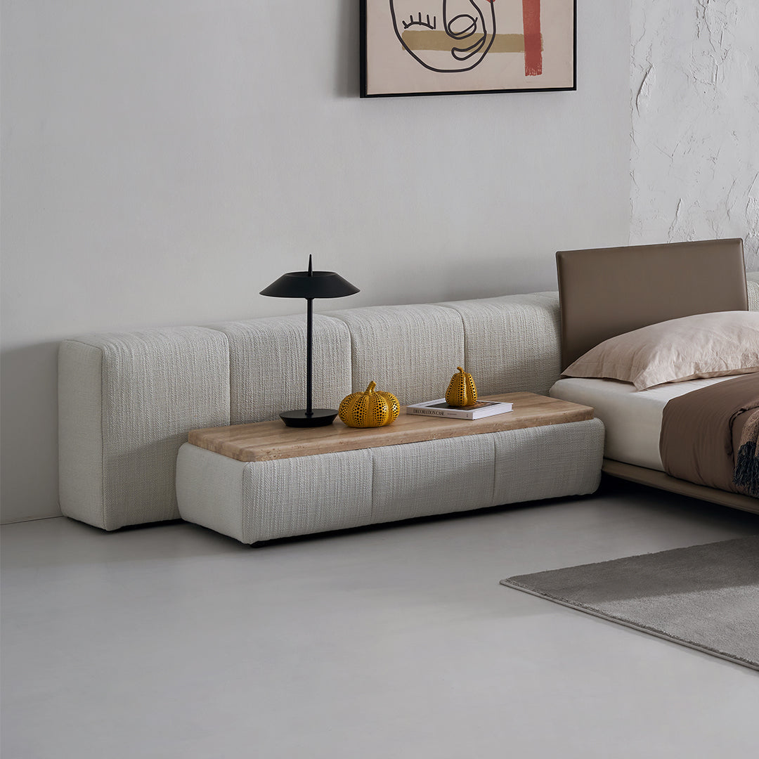 Puzzle Modular Stone Big Side Table - SF080-ST -  Sofas - ebarza Furniture UAE | Shop Modern Furniture in Abu Dhabi & Dubai - مفروشات ايبازرا في الامارات | تسوق اثاث عصري وديكورات مميزة في دبي وابوظبي