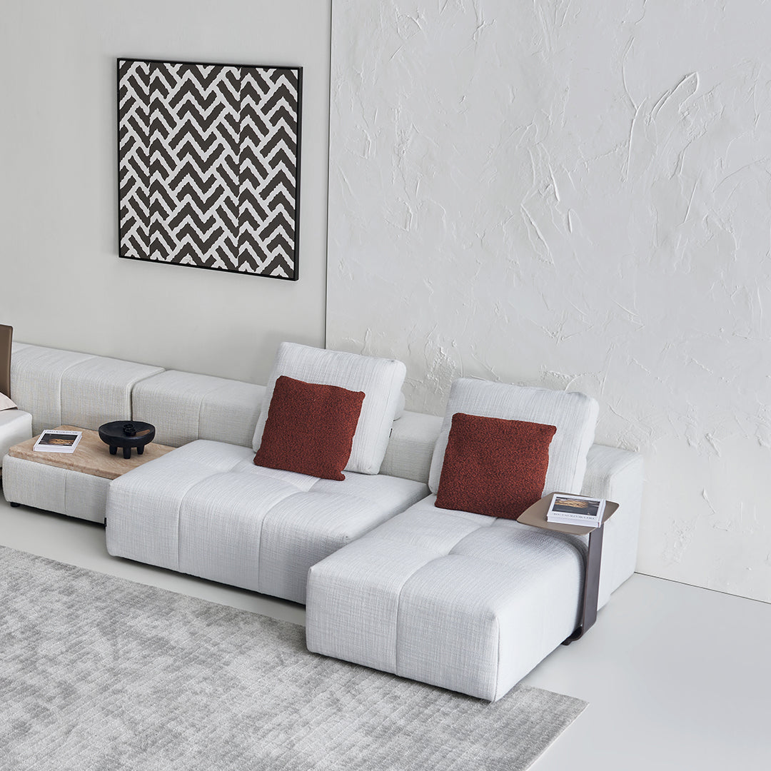 Puzzle Modular Side Table - SF080-K-Bronze - Sofas - ebarza Furniture UAE | Shop Modern Furniture in Abu Dhabi & Dubai - مفروشات ايبازرا في الامارات | تسوق اثاث عصري وديكورات مميزة في دبي وابوظبي