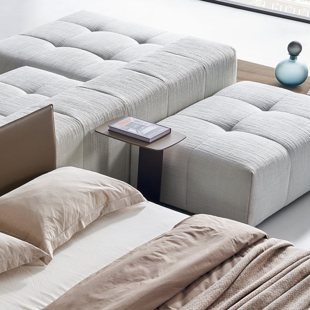 Puzzle Modular Side Table - SF080-K-Bronze - Sofas - ebarza Furniture UAE | Shop Modern Furniture in Abu Dhabi & Dubai - مفروشات ايبازرا في الامارات | تسوق اثاث عصري وديكورات مميزة في دبي وابوظبي