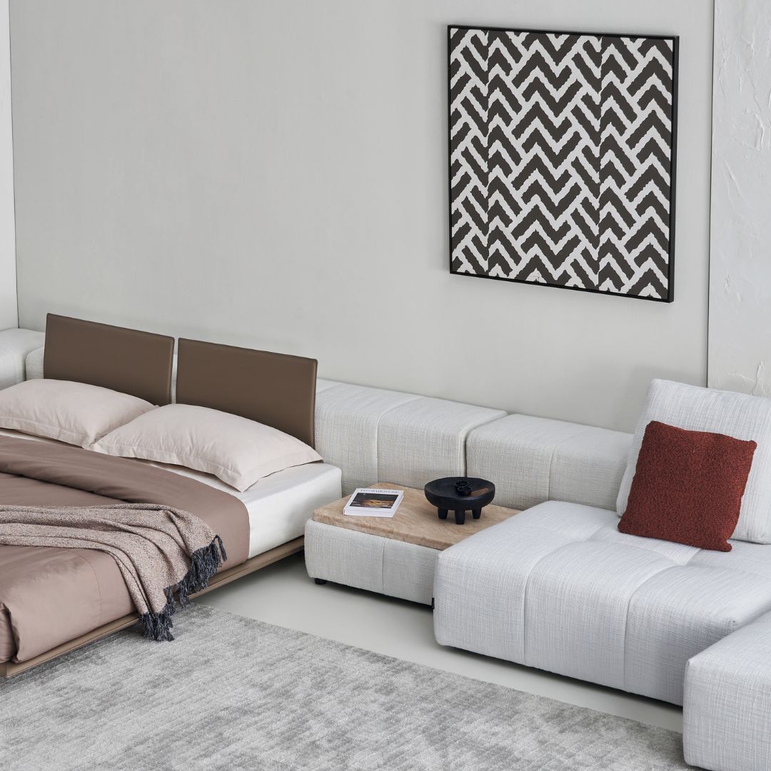 Puzzle Modular Stone Small Side Table - SF080ST-F -  Sofas - ebarza Furniture UAE | Shop Modern Furniture in Abu Dhabi & Dubai - مفروشات ايبازرا في الامارات | تسوق اثاث عصري وديكورات مميزة في دبي وابوظبي