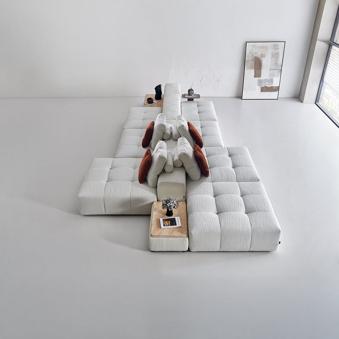 Puzzle Modular Side Table 80 cm - SF080-L -  Sofas - ebarza Furniture UAE | Shop Modern Furniture in Abu Dhabi & Dubai - مفروشات ايبازرا في الامارات | تسوق اثاث عصري وديكورات مميزة في دبي وابوظبي