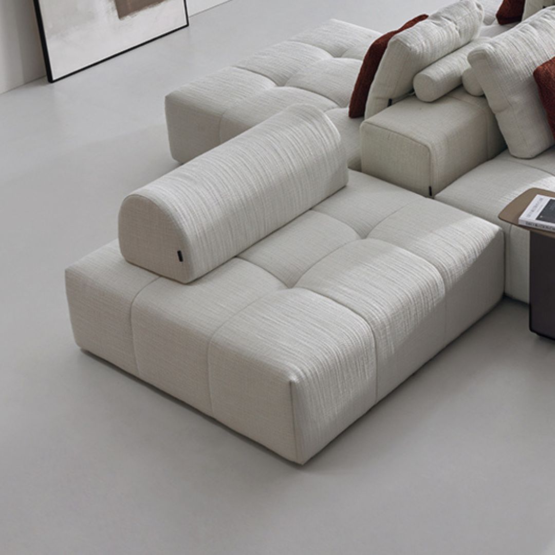 Puzzle Triangle Removable Waist Cushion - SF080 -  Sofas - ebarza Furniture UAE | Shop Modern Furniture in Abu Dhabi & Dubai - مفروشات ايبازرا في الامارات | تسوق اثاث عصري وديكورات مميزة في دبي وابوظبي