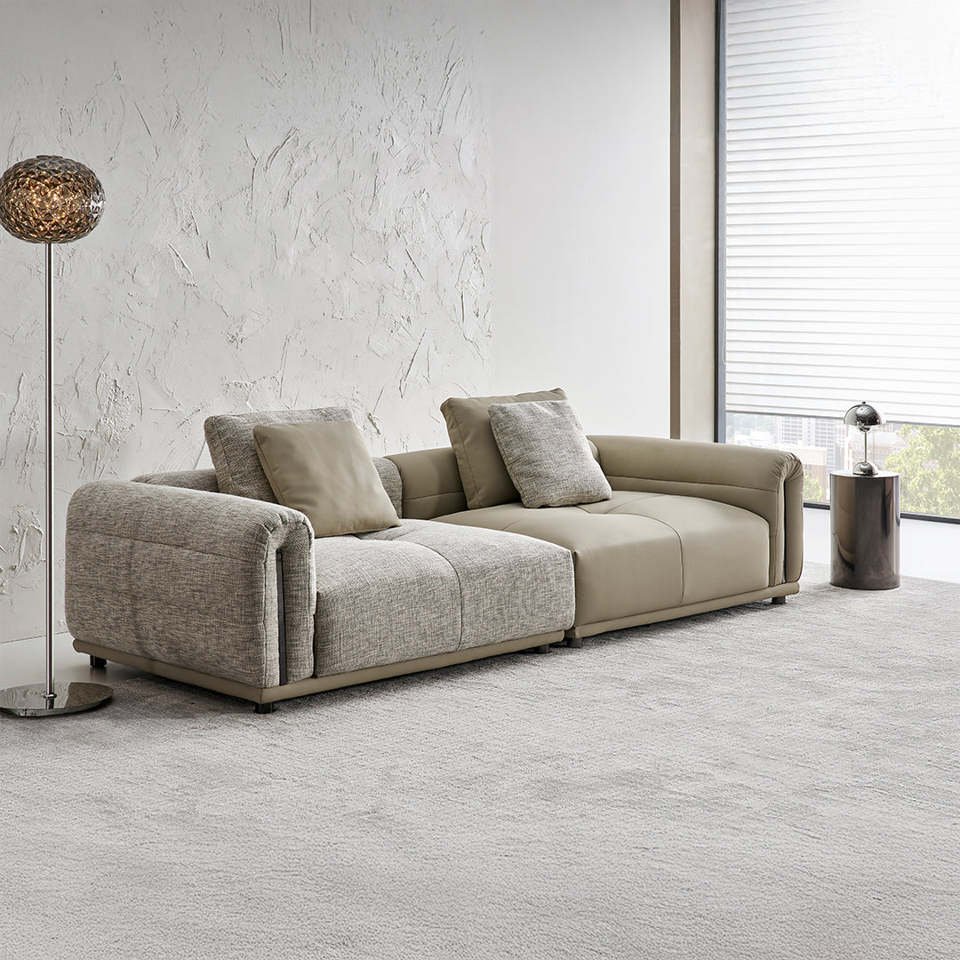Quadro Single Seater Modular Sofa With LEFT Armrest B-SF093 - Sofas - ebarza Furniture UAE | Shop Modern Furniture in Abu Dhabi & Dubai - مفروشات ايبازرا في الامارات | تسوق اثاث عصري وديكورات مميزة في دبي وابوظبي
