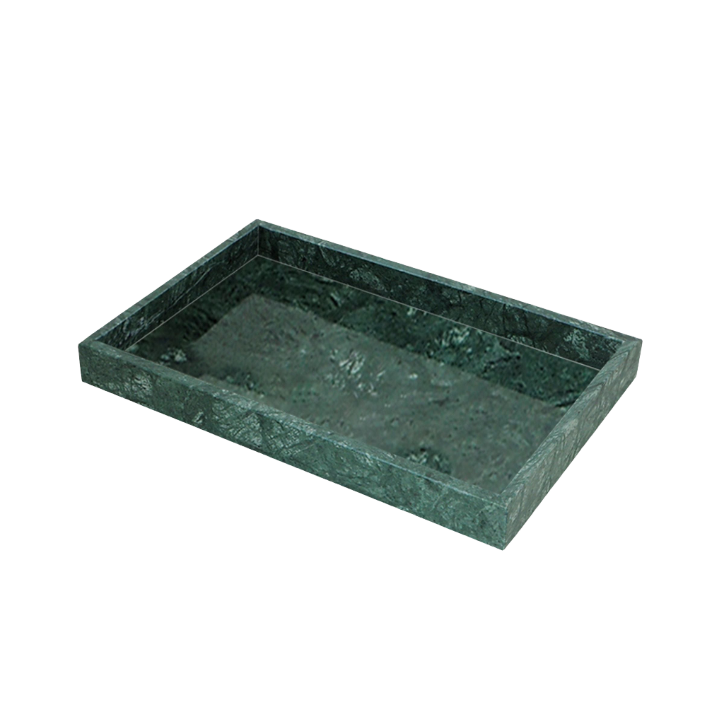 Indian Green Marble Rectangular Large Tray RHD840 - Trays - ebarza Furniture UAE | Shop Modern Furniture in Abu Dhabi & Dubai - مفروشات ايبازرا في الامارات | تسوق اثاث عصري وديكورات مميزة في دبي وابوظبي