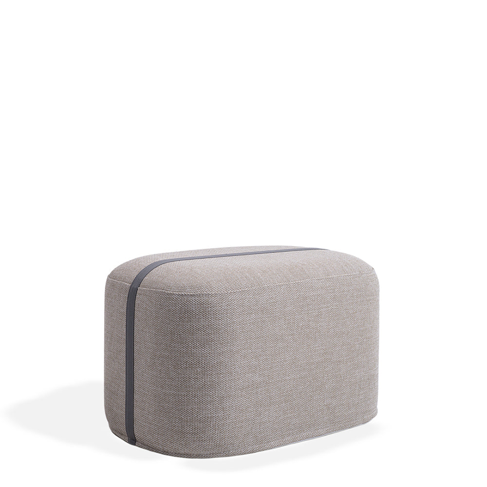 POOF RIBBON STOOL KC8806N14FAB - Big - Poufs - ebarza Furniture UAE | Shop Modern Furniture in Abu Dhabi & Dubai - مفروشات ايبازرا في الامارات | تسوق اثاث عصري وديكورات مميزة في دبي وابوظبي