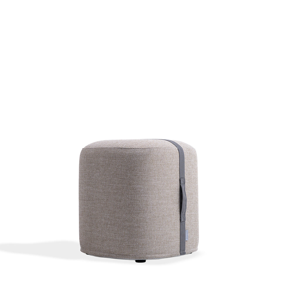 POOF RIBBON STOOL KC8806N14FAB - Small - Poufs - ebarza Furniture UAE | Shop Modern Furniture in Abu Dhabi & Dubai - مفروشات ايبازرا في الامارات | تسوق اثاث عصري وديكورات مميزة في دبي وابوظبي