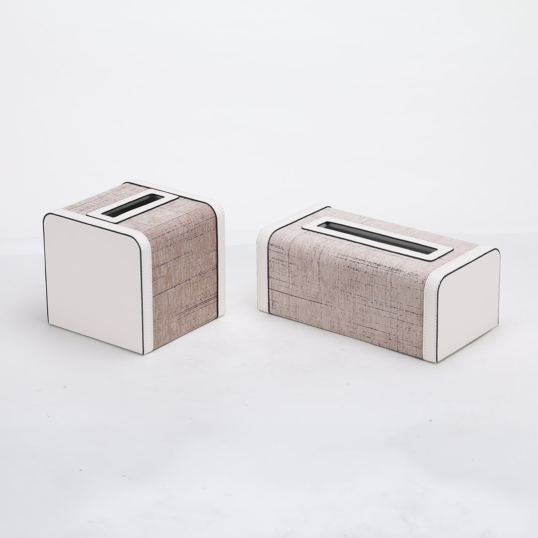 Rectangular Tissue Box KF3008A - Home Decor Figurines - ebarza Furniture UAE | Shop Modern Furniture in Abu Dhabi & Dubai - مفروشات ايبازرا في الامارات | تسوق اثاث عصري وديكورات مميزة في دبي وابوظبي
