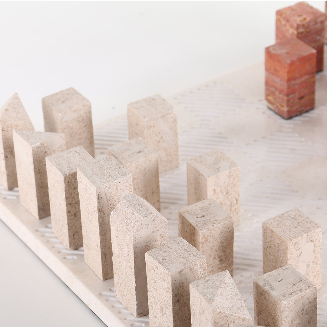 Red Ochre Chessboard KG3003 - Home Decor Figurines - ebarza Furniture UAE | Shop Modern Furniture in Abu Dhabi & Dubai - مفروشات ايبازرا في الامارات | تسوق اثاث عصري وديكورات مميزة في دبي وابوظبي