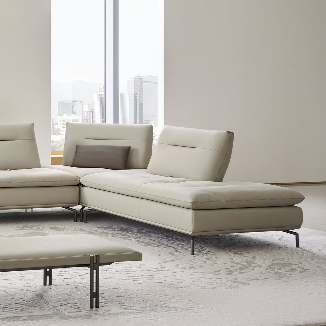 Pre-order 25 Days Delivery Nexus Modular Sofa With Right Relaxed 2-Seater Without Arm - AMF-S180 - Sofas - ebarza Furniture UAE | Shop Modern Furniture in Abu Dhabi & Dubai - مفروشات ايبازرا في الامارات | تسوق اثاث عصري وديكورات مميزة في دبي وابوظبي