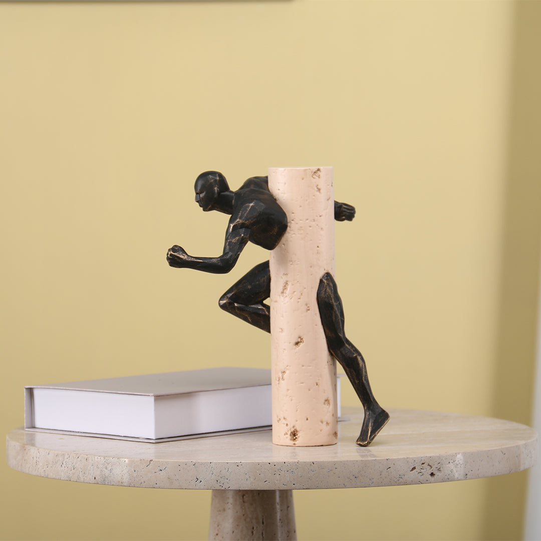 Running Man KA3123A - Home Decor Figurines - ebarza Furniture UAE | Shop Modern Furniture in Abu Dhabi & Dubai - مفروشات ايبازرا في الامارات | تسوق اثاث عصري وديكورات مميزة في دبي وابوظبي