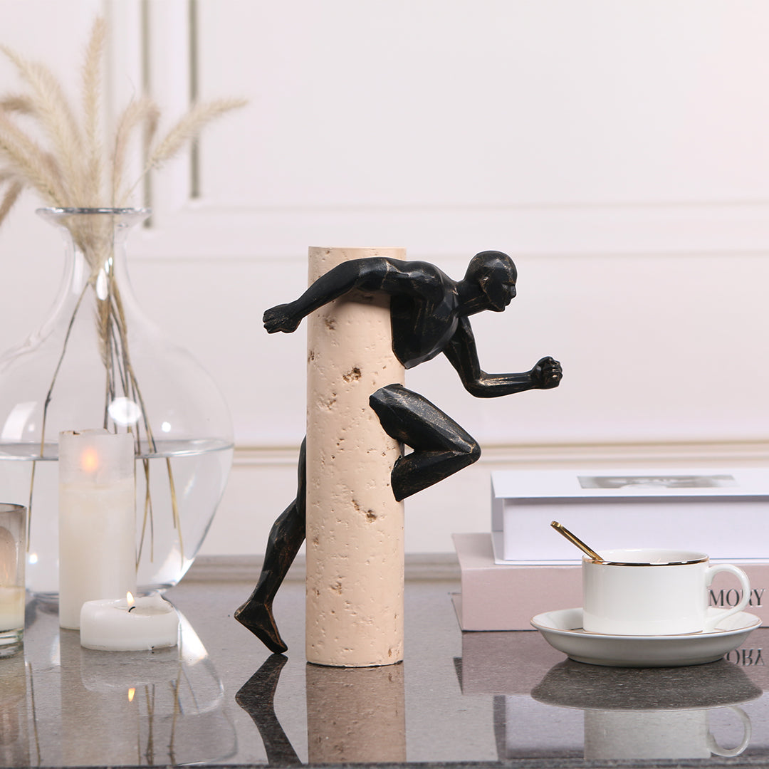 Running Man KA3123A - Home Decor Figurines - ebarza Furniture UAE | Shop Modern Furniture in Abu Dhabi & Dubai - مفروشات ايبازرا في الامارات | تسوق اثاث عصري وديكورات مميزة في دبي وابوظبي