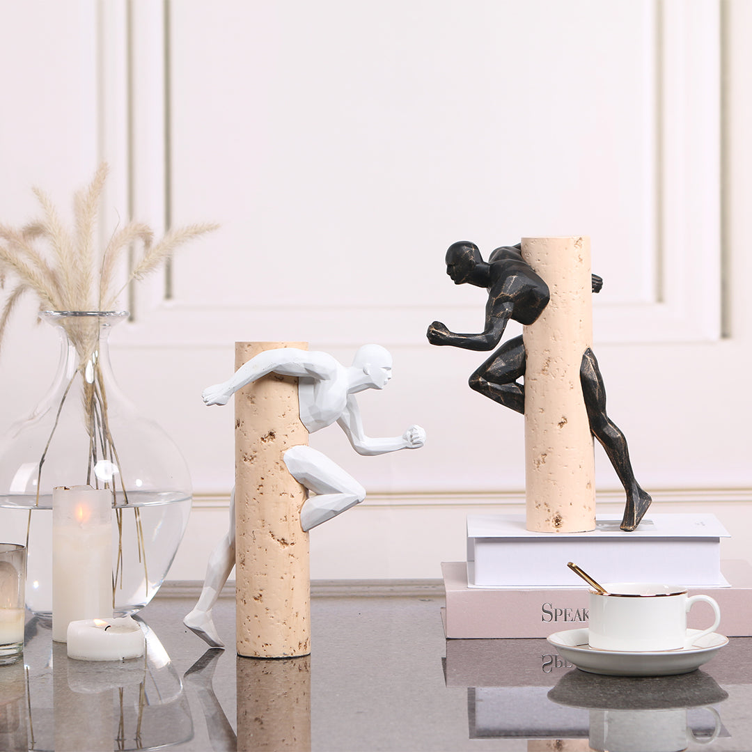 Running Man KA3123B - Home Decor Figurines - ebarza Furniture UAE | Shop Modern Furniture in Abu Dhabi & Dubai - مفروشات ايبازرا في الامارات | تسوق اثاث عصري وديكورات مميزة في دبي وابوظبي