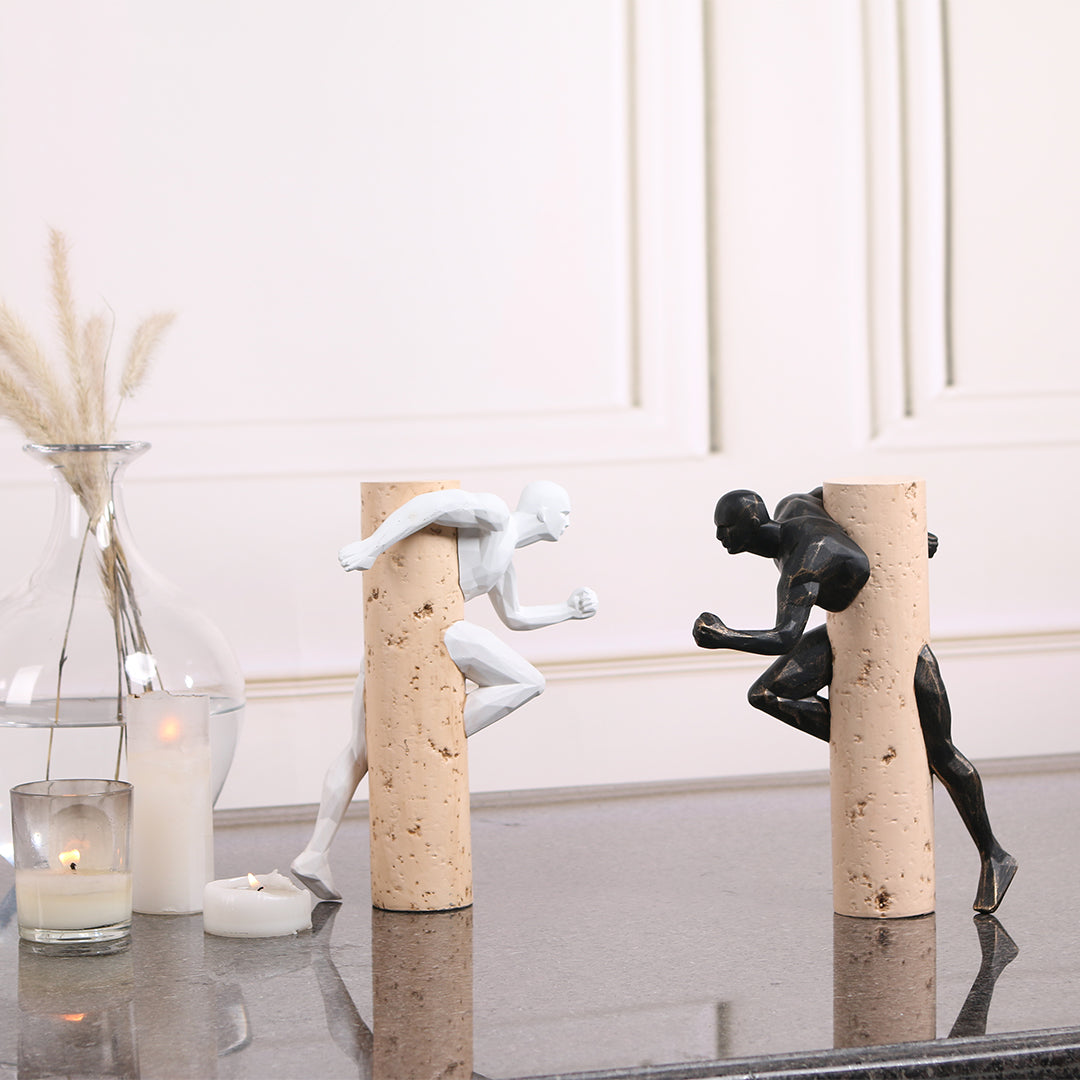 Running Man KA3123B - Home Decor Figurines - ebarza Furniture UAE | Shop Modern Furniture in Abu Dhabi & Dubai - مفروشات ايبازرا في الامارات | تسوق اثاث عصري وديكورات مميزة في دبي وابوظبي