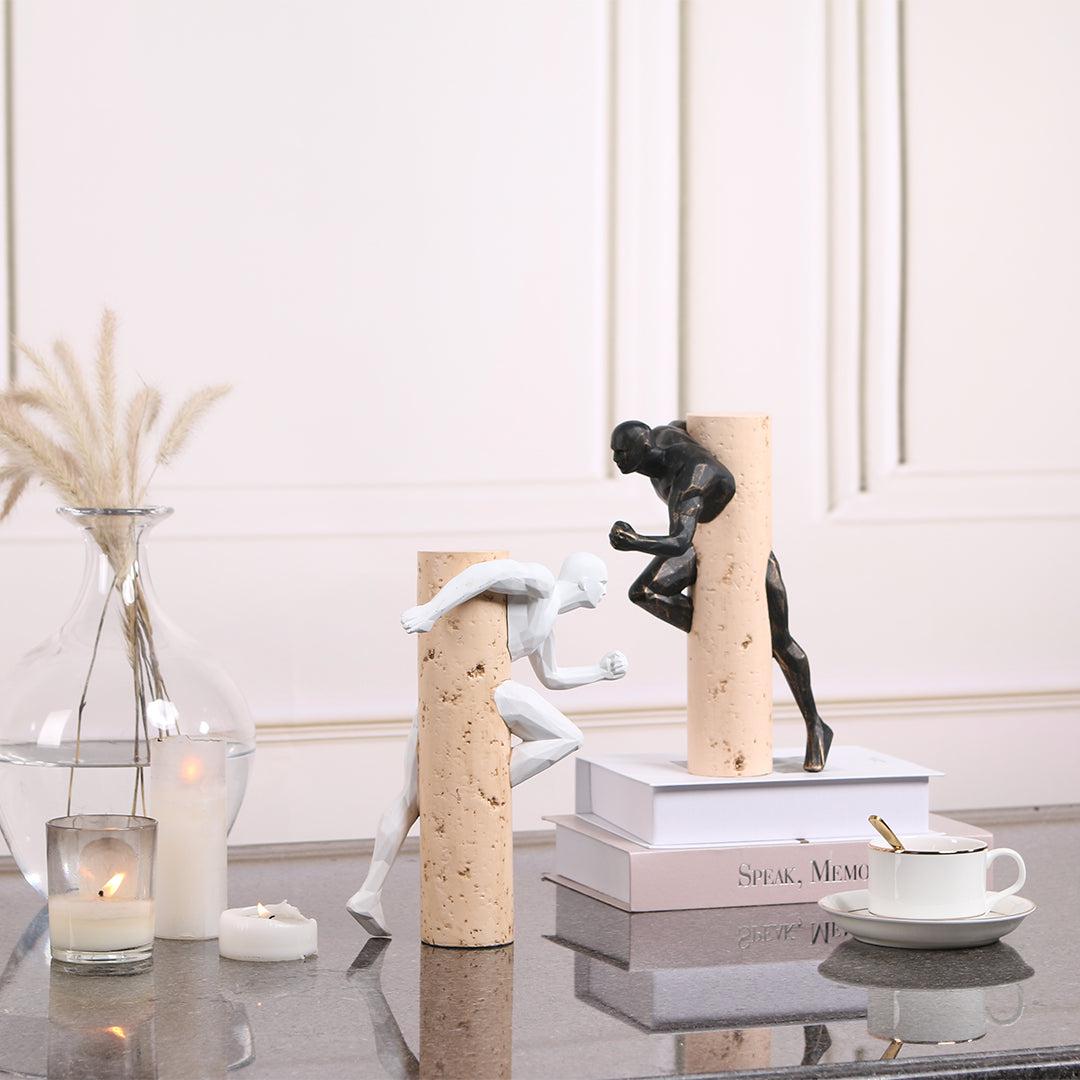 Running Man KA3123A - Home Decor Figurines - ebarza Furniture UAE | Shop Modern Furniture in Abu Dhabi & Dubai - مفروشات ايبازرا في الامارات | تسوق اثاث عصري وديكورات مميزة في دبي وابوظبي