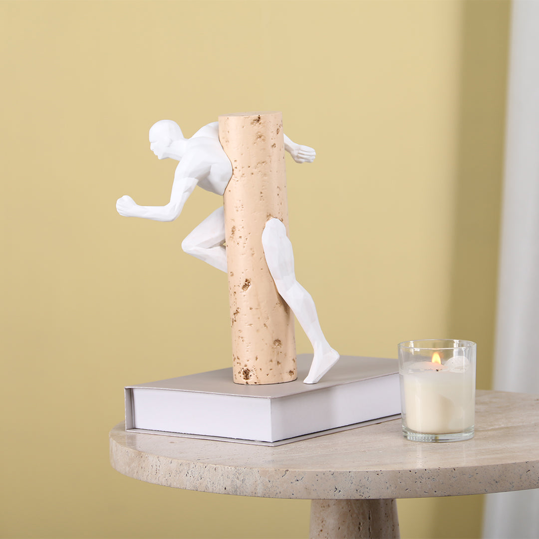 Running Man KA3123B - Home Decor Figurines - ebarza Furniture UAE | Shop Modern Furniture in Abu Dhabi & Dubai - مفروشات ايبازرا في الامارات | تسوق اثاث عصري وديكورات مميزة في دبي وابوظبي