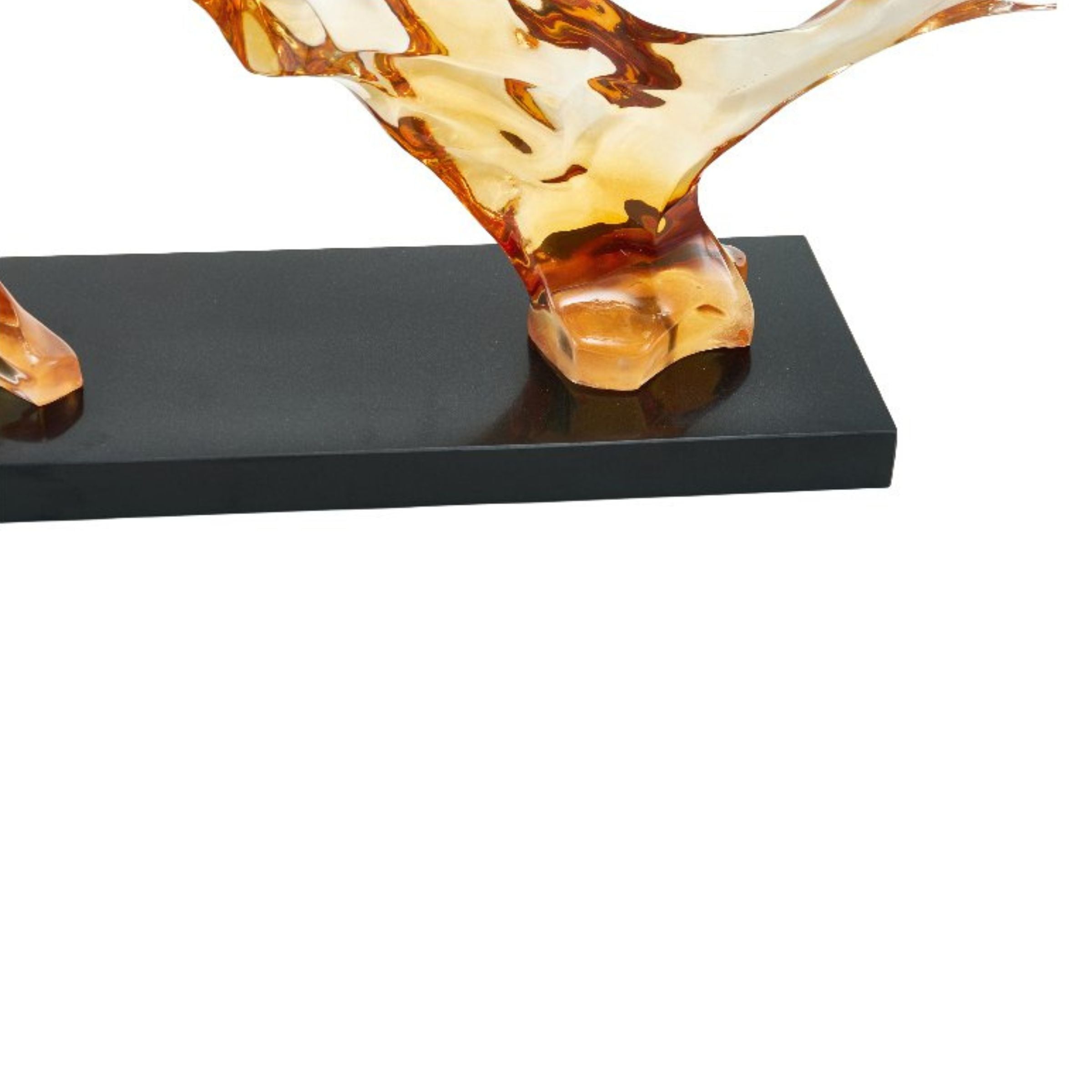 Golden ABSTRACT SCULPTURE SH-T044 -  Home Decor Figurines - ebarza Furniture UAE | Shop Modern Furniture in Abu Dhabi & Dubai - مفروشات ايبازرا في الامارات | تسوق اثاث عصري وديكورات مميزة في دبي وابوظبي