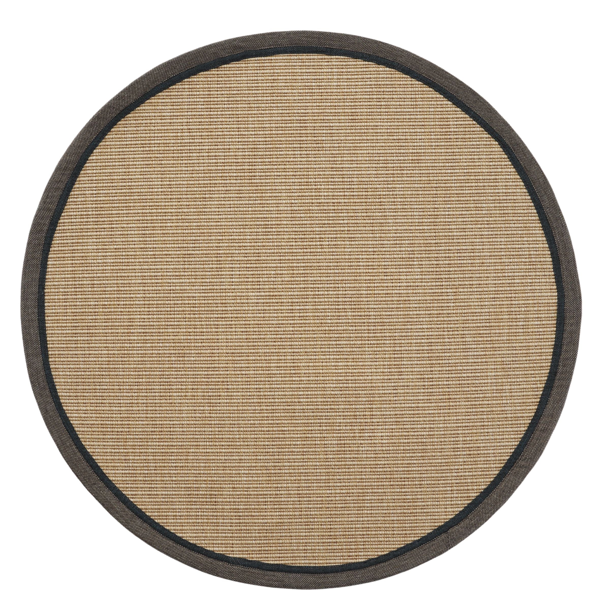 Sisal Carpet Madrid D300 CM CH-SSLMDRD-RL - Rugs - ebarza Furniture UAE | Shop Modern Furniture in Abu Dhabi & Dubai - مفروشات ايبازرا في الامارات | تسوق اثاث عصري وديكورات مميزة في دبي وابوظبي