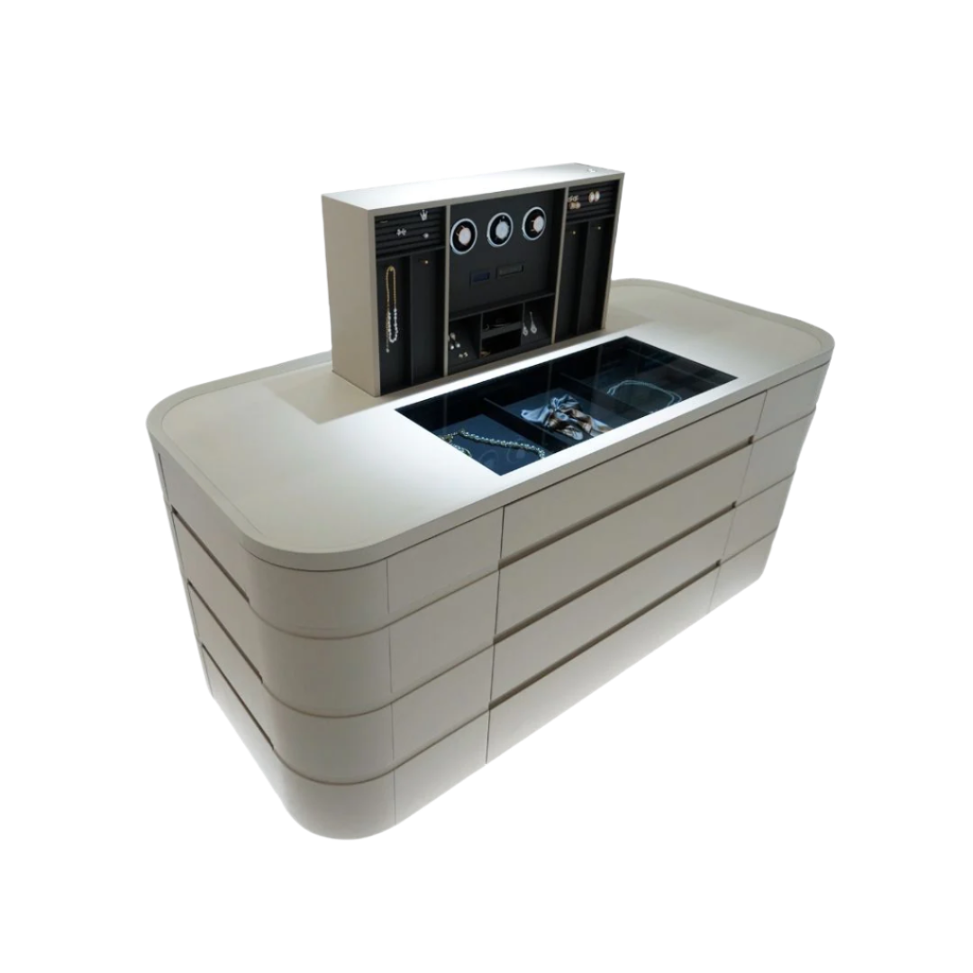 SAMRT ISLAND JEWL STORAGE BOX MA.3280 - Shelves - ebarza Furniture UAE | Shop Modern Furniture in Abu Dhabi & Dubai - مفروشات ايبازرا في الامارات | تسوق اثاث عصري وديكورات مميزة في دبي وابوظبي