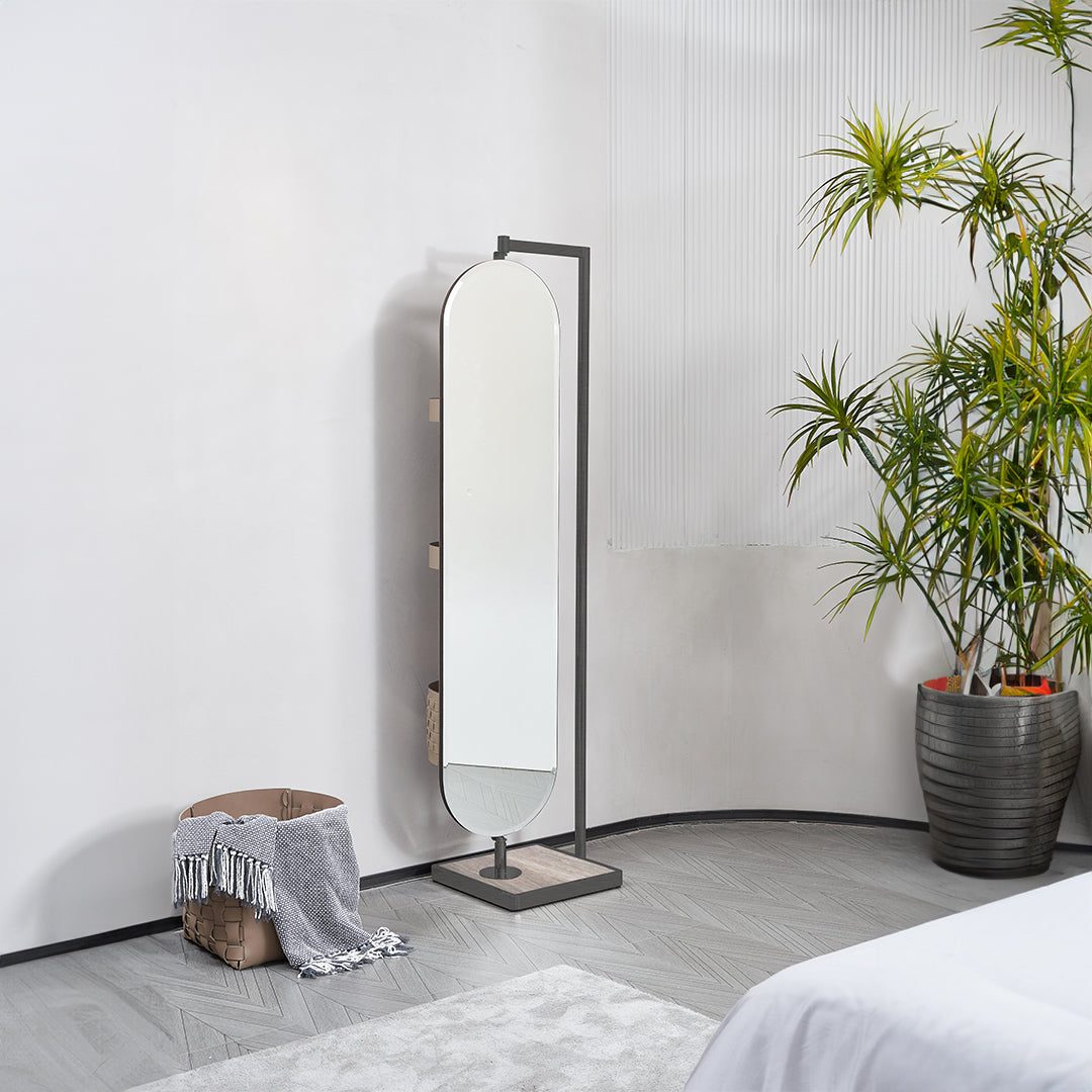 Saddle Leather Shelf JK-Y06 - Shelves - ebarza Furniture UAE | Shop Modern Furniture in Abu Dhabi & Dubai - مفروشات ايبازرا في الامارات | تسوق اثاث عصري وديكورات مميزة في دبي وابوظبي