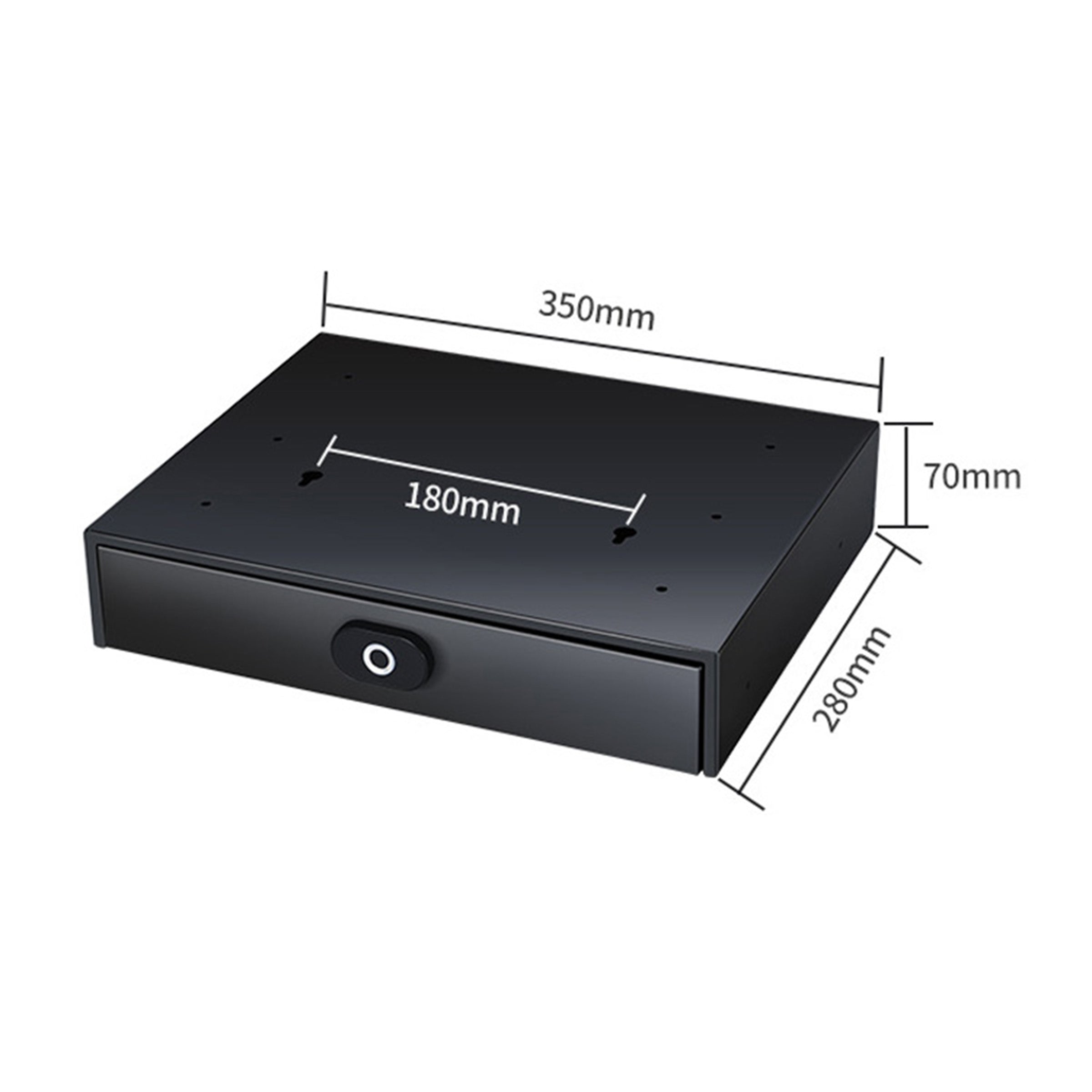 Smoker Small Safe Box Portable Password CH9-ST022-Black - Safe Box - ebarza Furniture UAE | Shop Modern Furniture in Abu Dhabi & Dubai - مفروشات ايبازرا في الامارات | تسوق اثاث عصري وديكورات مميزة في دبي وابوظبي