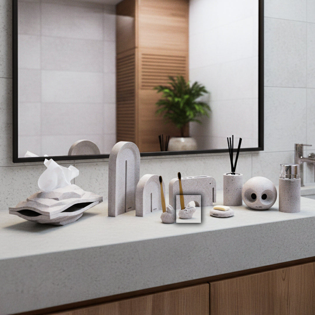 Sahara Dragon Toothbrush Holder THA05H - Bathroom Accessories - ebarza Furniture UAE | Shop Modern Furniture in Abu Dhabi & Dubai - مفروشات ايبازرا في الامارات | تسوق اثاث عصري وديكورات مميزة في دبي وابوظبي