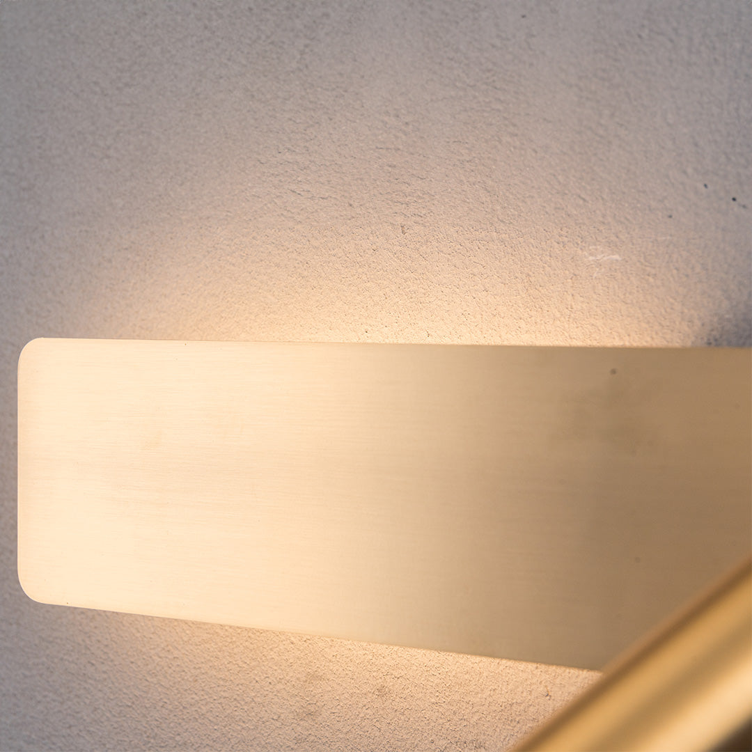 Seed Hotel Style Headboard/ Wall Reading Lamp Seed-WL 23-BR - Wall Lamps - ebarza Furniture UAE | Shop Modern Furniture in Abu Dhabi & Dubai - مفروشات ايبازرا في الامارات | تسوق اثاث عصري وديكورات مميزة في دبي وابوظبي