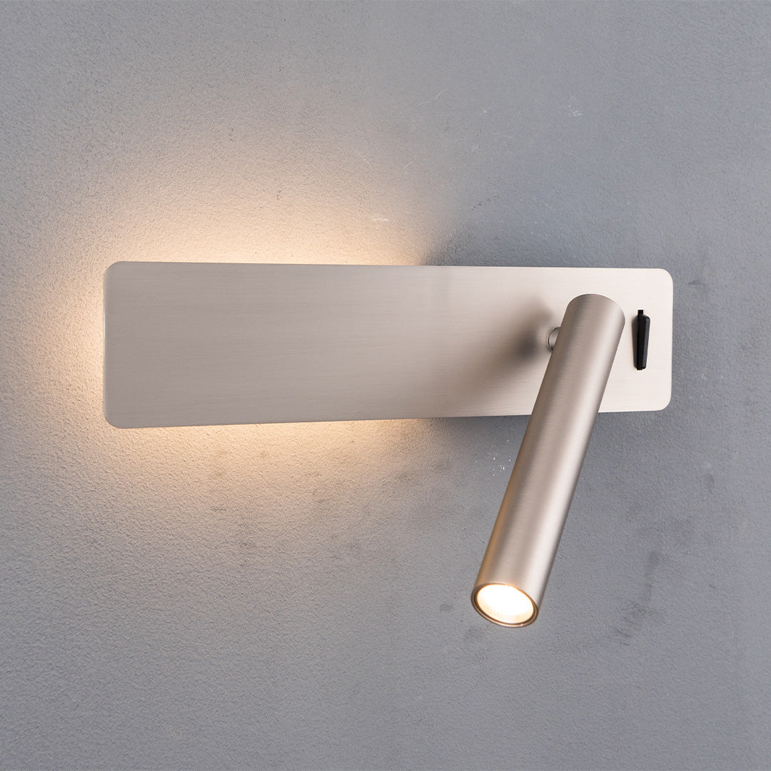 Seed Hotel Style Headboard/ Wall Reading Lamp Seed-WL 26-GB - Wall Lamps - ebarza Furniture UAE | Shop Modern Furniture in Abu Dhabi & Dubai - مفروشات ايبازرا في الامارات | تسوق اثاث عصري وديكورات مميزة في دبي وابوظبي