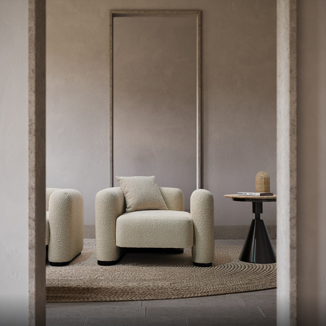 Pre-order 90 Days Delivery Soren lounge Armchair PZ-011-L - Armchairs - ebarza Furniture UAE | Shop Modern Furniture in Abu Dhabi & Dubai - مفروشات ايبازرا في الامارات | تسوق اثاث عصري وديكورات مميزة في دبي وابوظبي