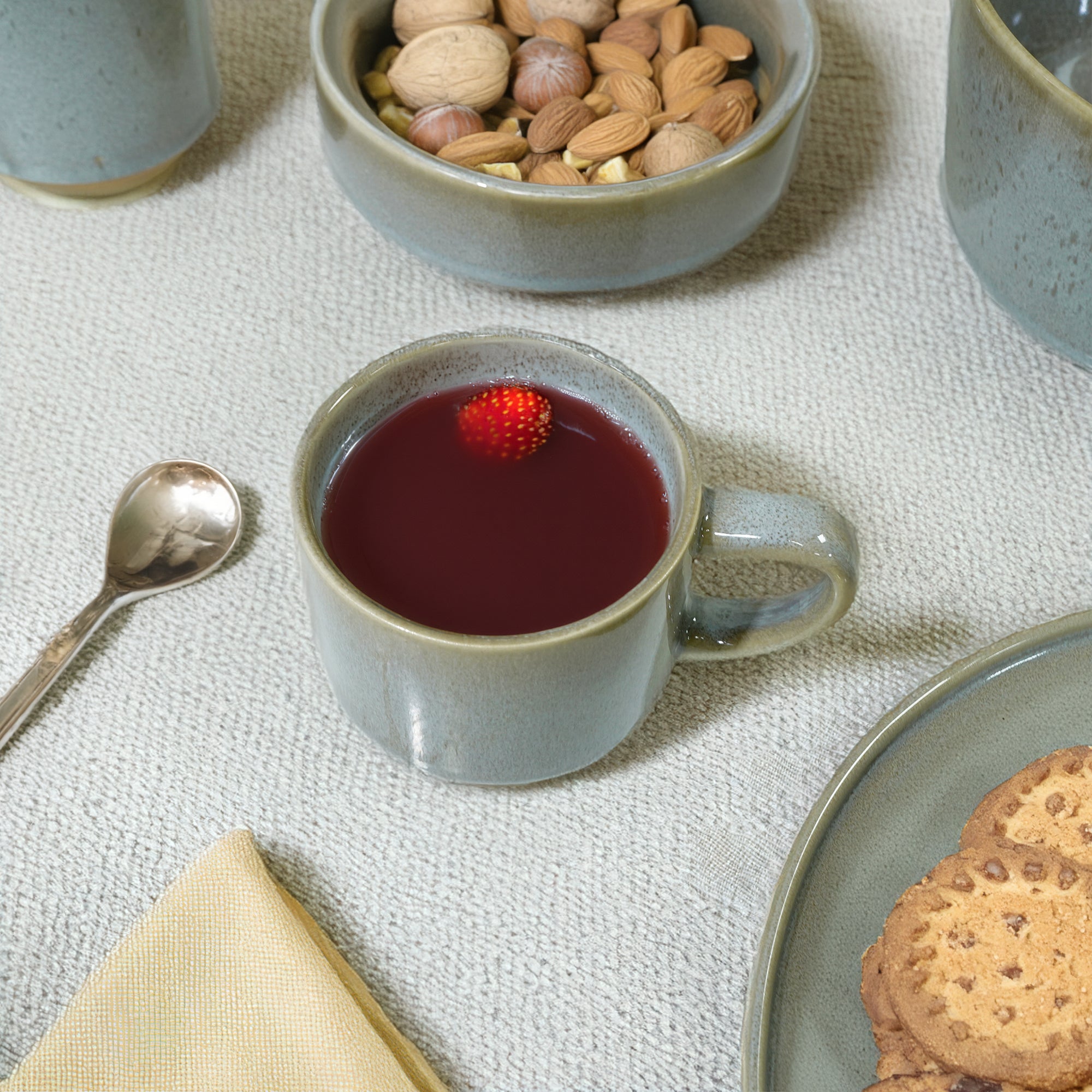 Passifoy coffee/Tea Mug HZ2477 - Mugs - ebarza Furniture UAE | Shop Modern Furniture in Abu Dhabi & Dubai - مفروشات ايبازرا في الامارات | تسوق اثاث عصري وديكورات مميزة في دبي وابوظبي