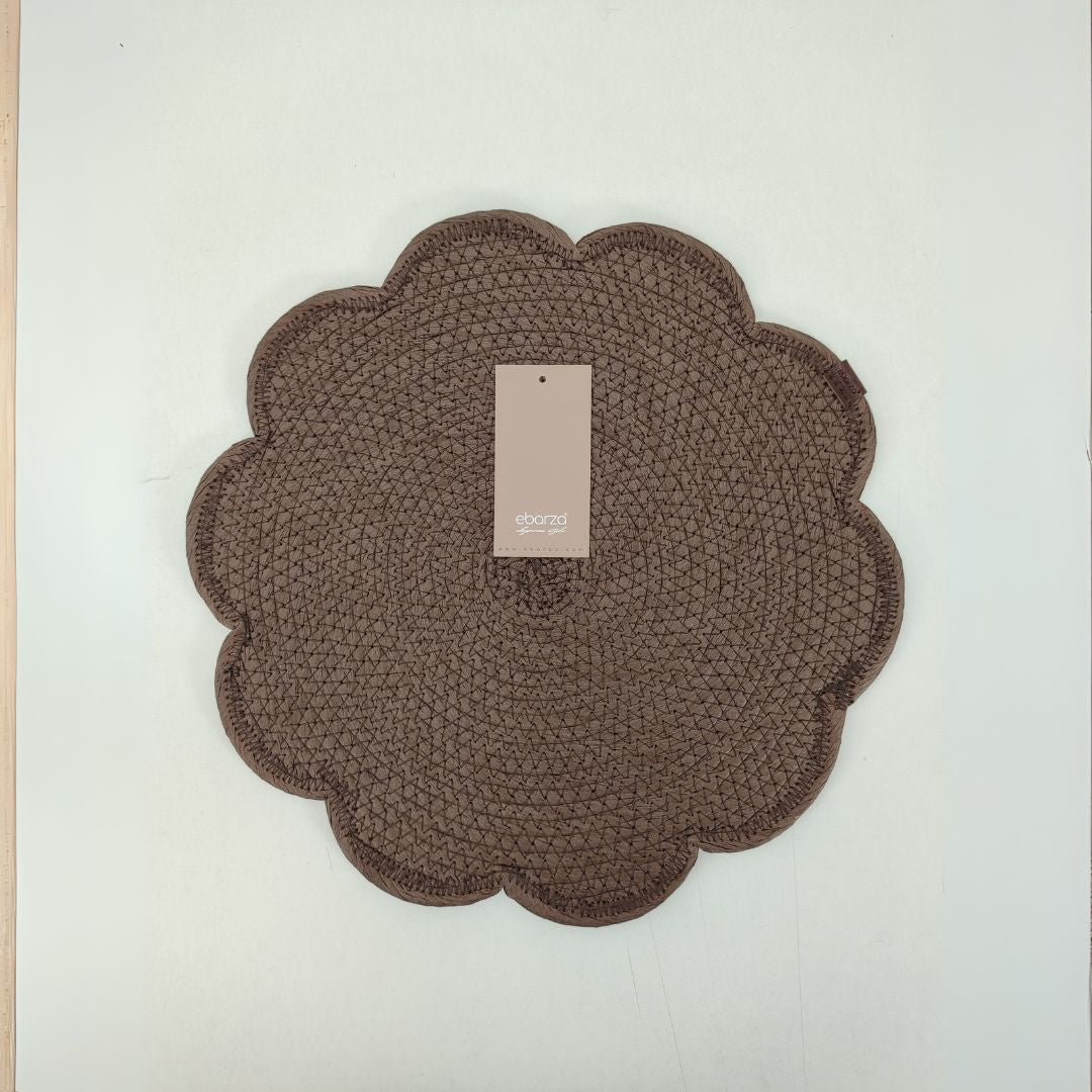 Sertica Paper Placemat - Taupe - KXYO-2430/Taupe -  Placemats - ebarza Furniture UAE | Shop Modern Furniture in Abu Dhabi & Dubai - مفروشات ايبازرا في الامارات | تسوق اثاث عصري وديكورات مميزة في دبي وابوظبي