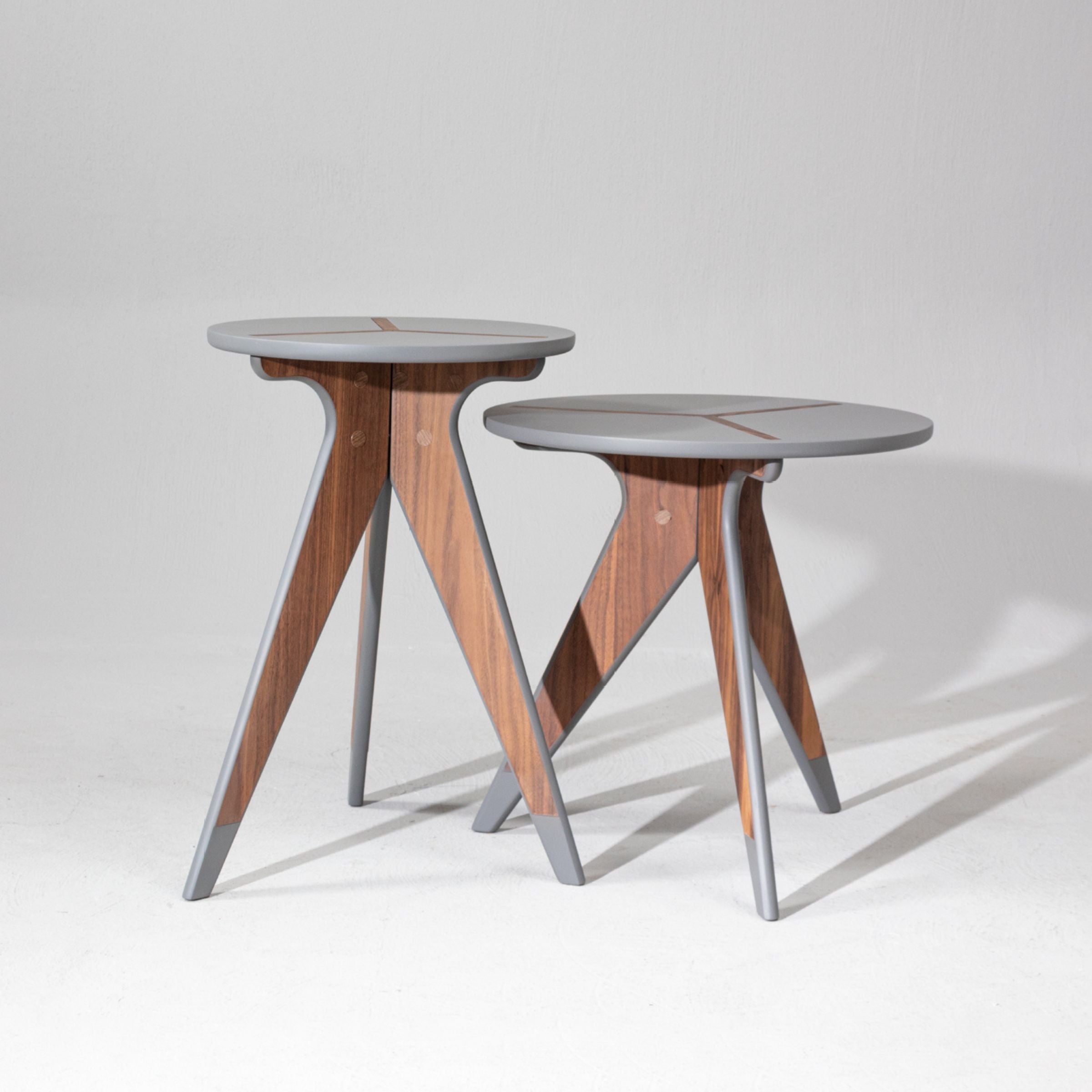 Set of 2 Smart Side Table SST-0001 -  Side Tables - ebarza Furniture UAE | Shop Modern Furniture in Abu Dhabi & Dubai - مفروشات ايبازرا في الامارات | تسوق اثاث عصري وديكورات مميزة في دبي وابوظبي