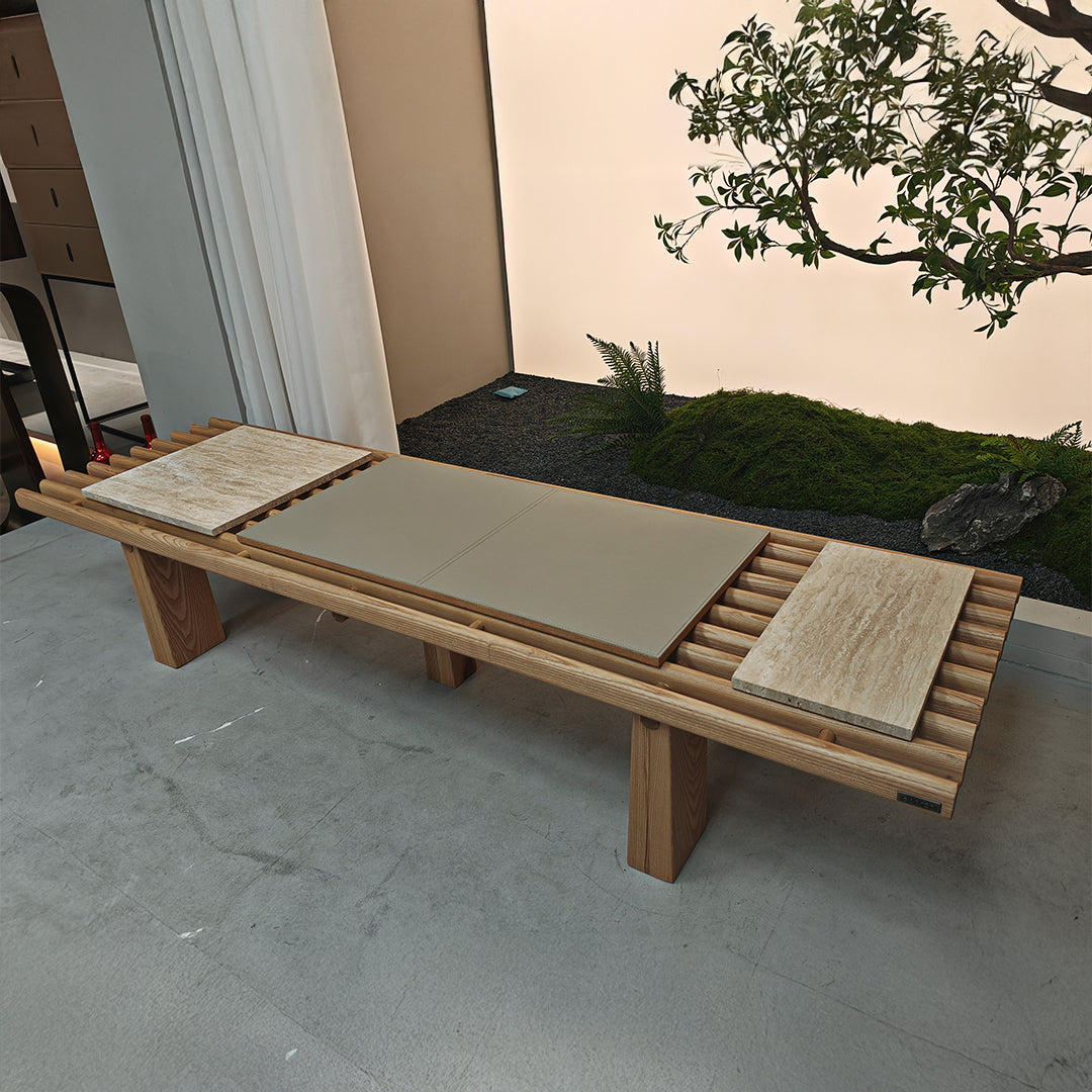Severus Ashwood Bench JK-W010 - Benches - ebarza Furniture UAE | Shop Modern Furniture in Abu Dhabi & Dubai - مفروشات ايبازرا في الامارات | تسوق اثاث عصري وديكورات مميزة في دبي وابوظبي