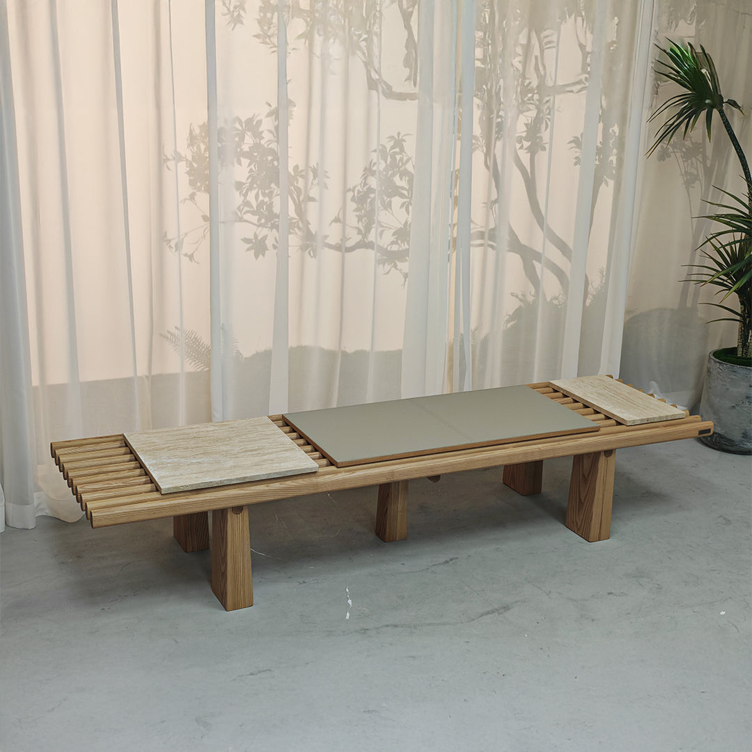 Severus Ashwood Bench JK-W010 - Benches - ebarza Furniture UAE | Shop Modern Furniture in Abu Dhabi & Dubai - مفروشات ايبازرا في الامارات | تسوق اثاث عصري وديكورات مميزة في دبي وابوظبي