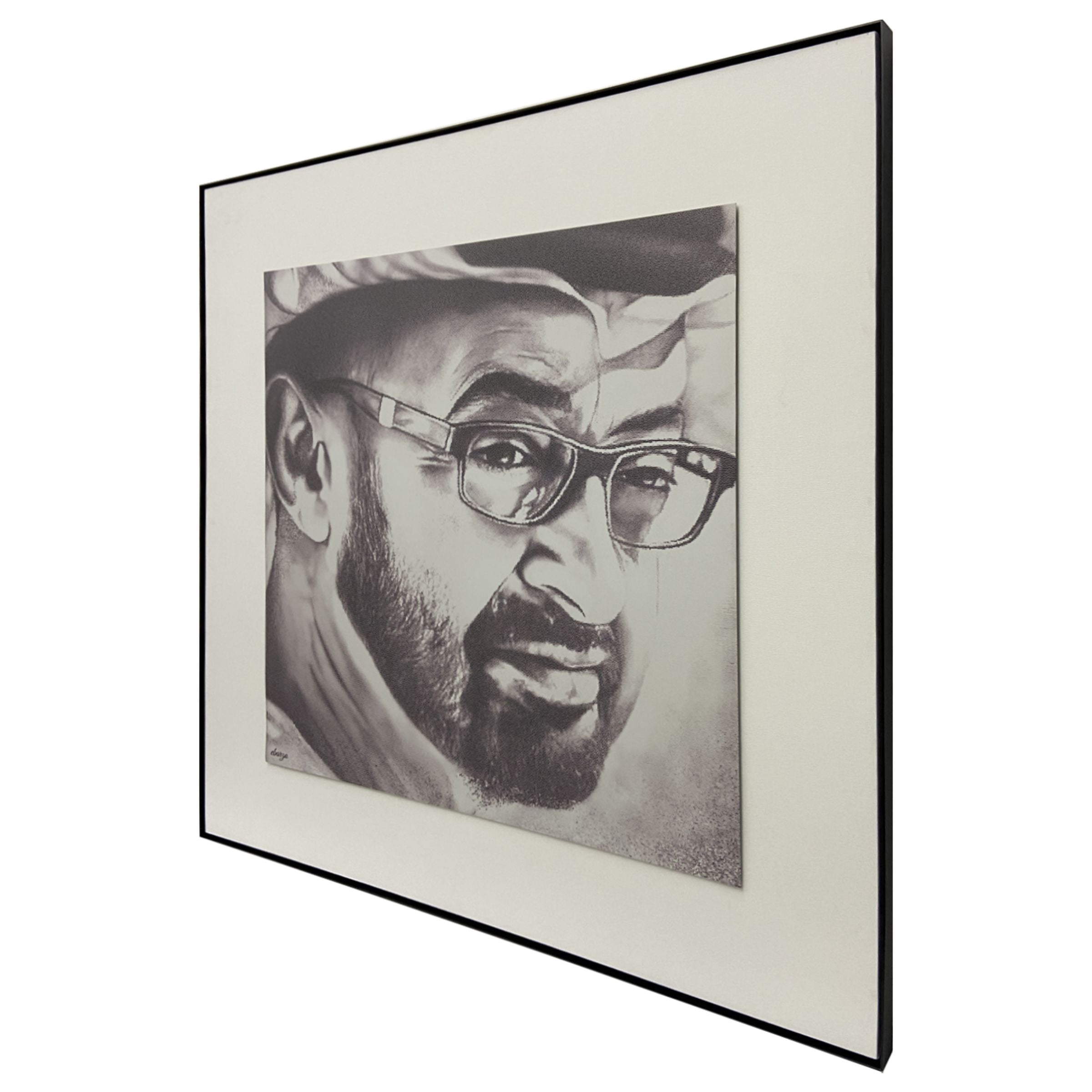 Sheikh Mohammed bin Zayed Al Nahyan Handmade Painting 140x140 cm PCA-009M - Paintings - ebarza Furniture UAE | Shop Modern Furniture in Abu Dhabi & Dubai - مفروشات ايبازرا في الامارات | تسوق اثاث عصري وديكورات مميزة في دبي وابوظبي