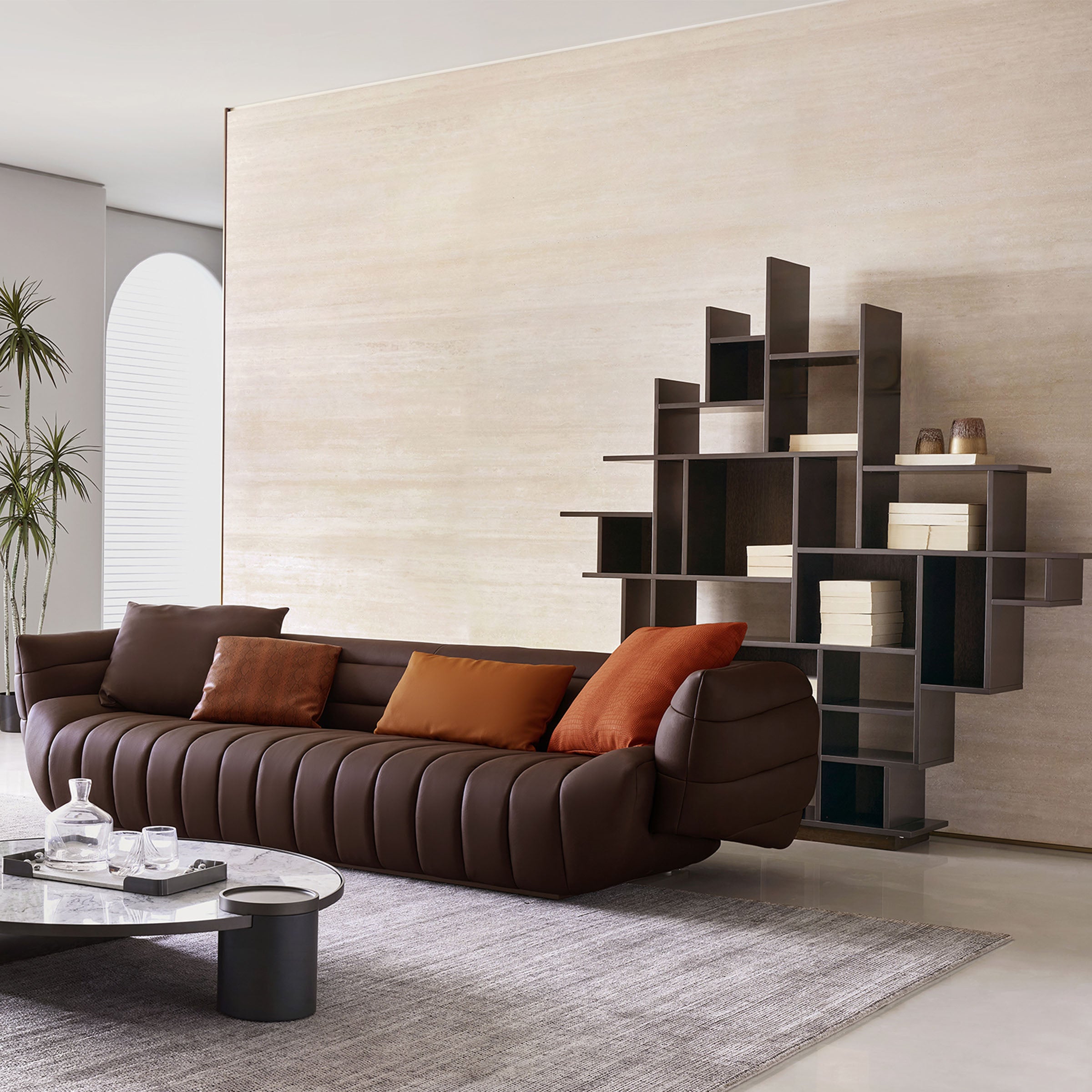 Desert Shelves / Bookcase BMBO- SJ80116 - Shelves - ebarza Furniture UAE | Shop Modern Furniture in Abu Dhabi & Dubai - مفروشات ايبازرا في الامارات | تسوق اثاث عصري وديكورات مميزة في دبي وابوظبي