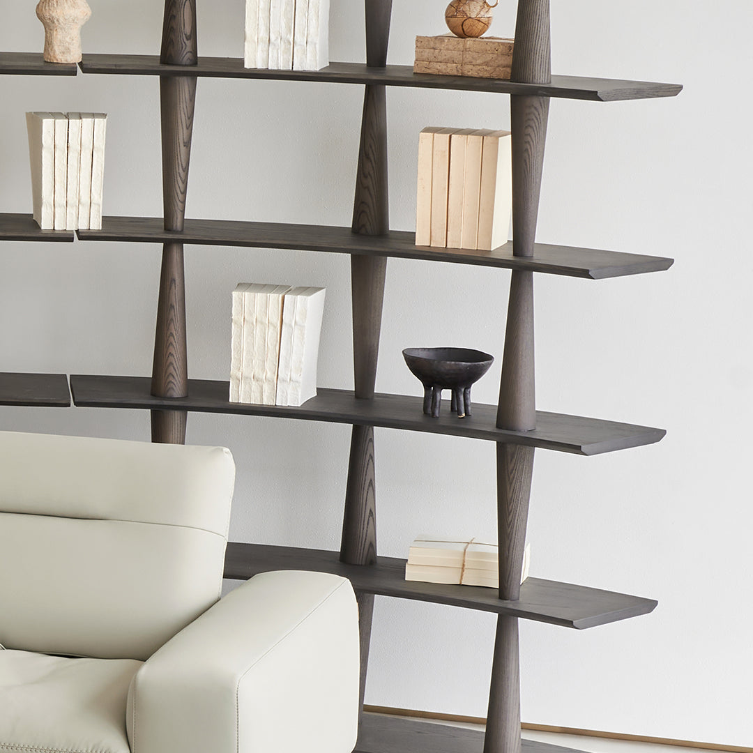 Nexus Shelf Ash Wood Italian Grey - BMS-SJ-517 - Shelves - ebarza Furniture UAE | Shop Modern Furniture in Abu Dhabi & Dubai - مفروشات ايبازرا في الامارات | تسوق اثاث عصري وديكورات مميزة في دبي وابوظبي