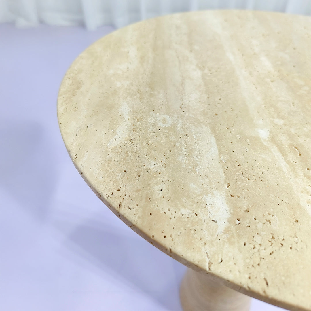Pre-order 15 Days Delivery Side Table - JK-D224 -Beige - Side Tables - ebarza Furniture UAE | Shop Modern Furniture in Abu Dhabi & Dubai - مفروشات ايبازرا في الامارات | تسوق اثاث عصري وديكورات مميزة في دبي وابوظبي