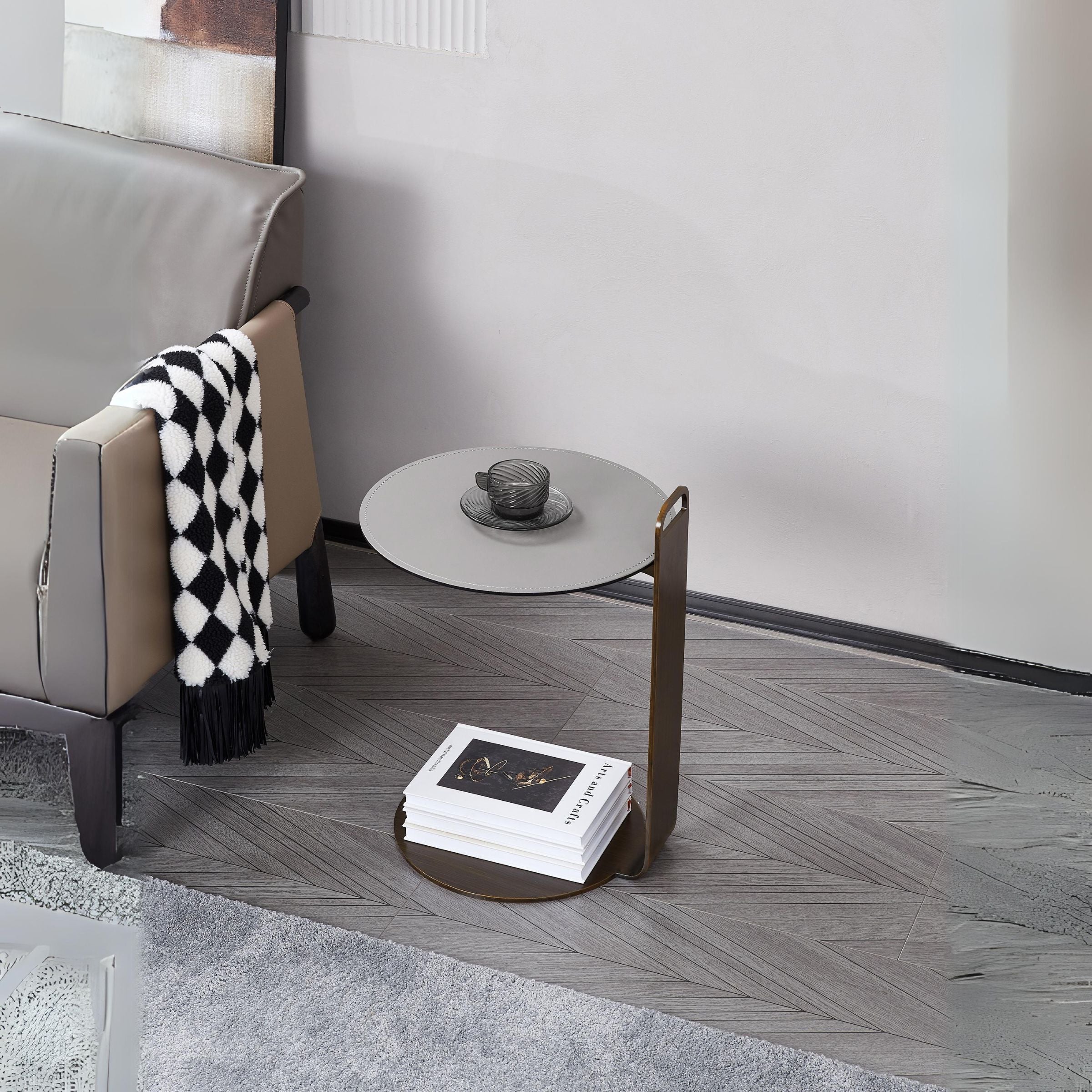 Nook Side Table MLL-D115 - Side Tables - ebarza Furniture UAE | Shop Modern Furniture in Abu Dhabi & Dubai - مفروشات ايبازرا في الامارات | تسوق اثاث عصري وديكورات مميزة في دبي وابوظبي