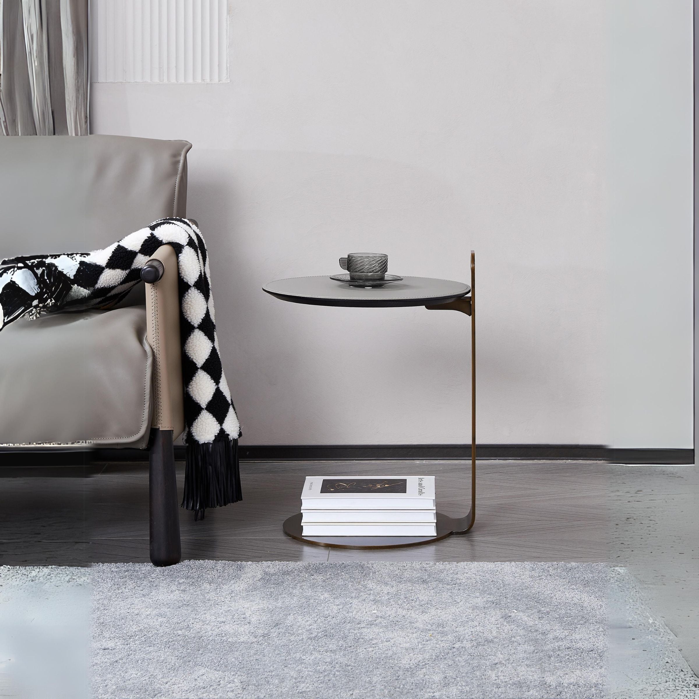 Nook Side Table MLL-D115 - Side Tables - ebarza Furniture UAE | Shop Modern Furniture in Abu Dhabi & Dubai - مفروشات ايبازرا في الامارات | تسوق اثاث عصري وديكورات مميزة في دبي وابوظبي